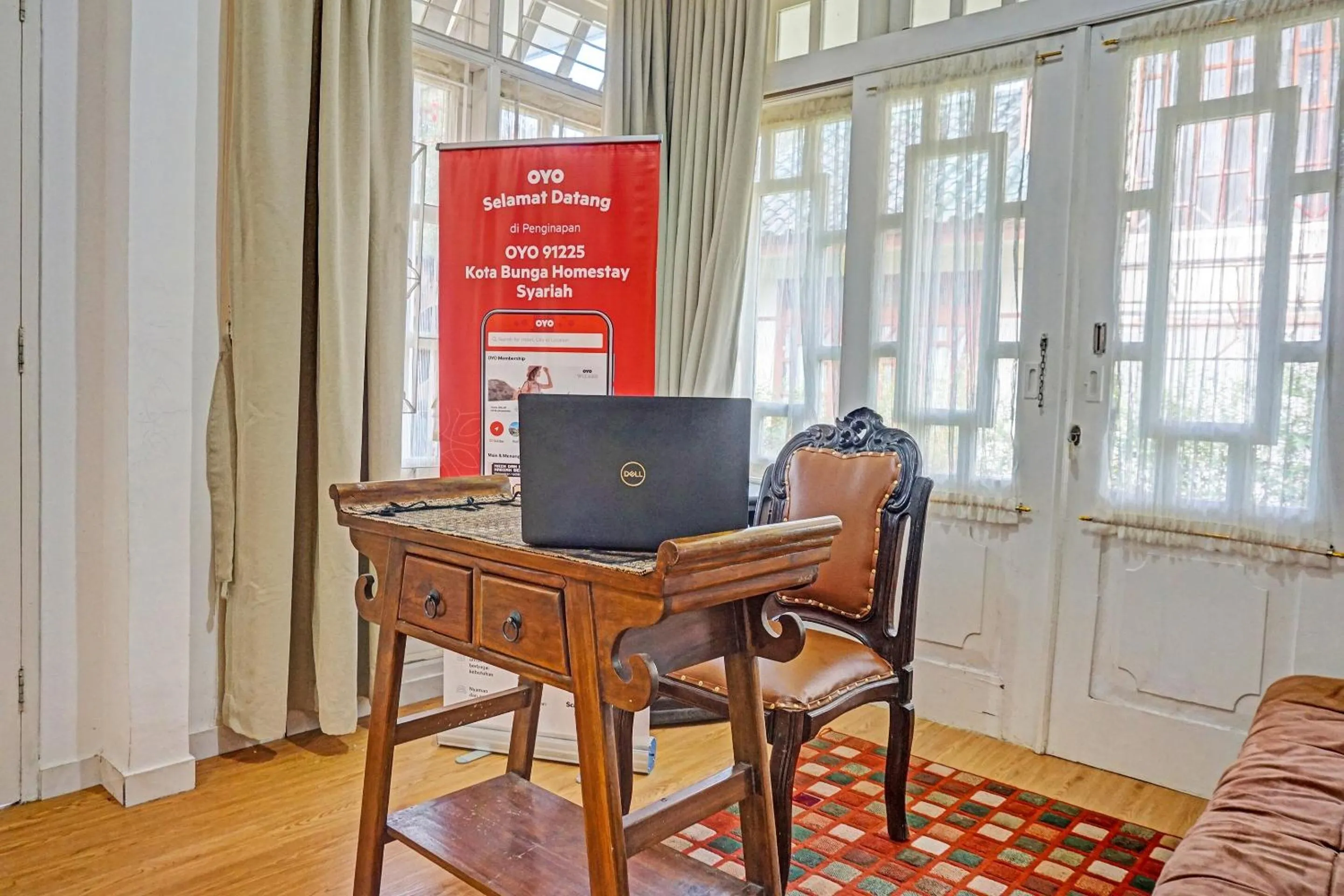 Lobby or reception in SPOT ON 91225 Kota Bunga Homestay Syariah