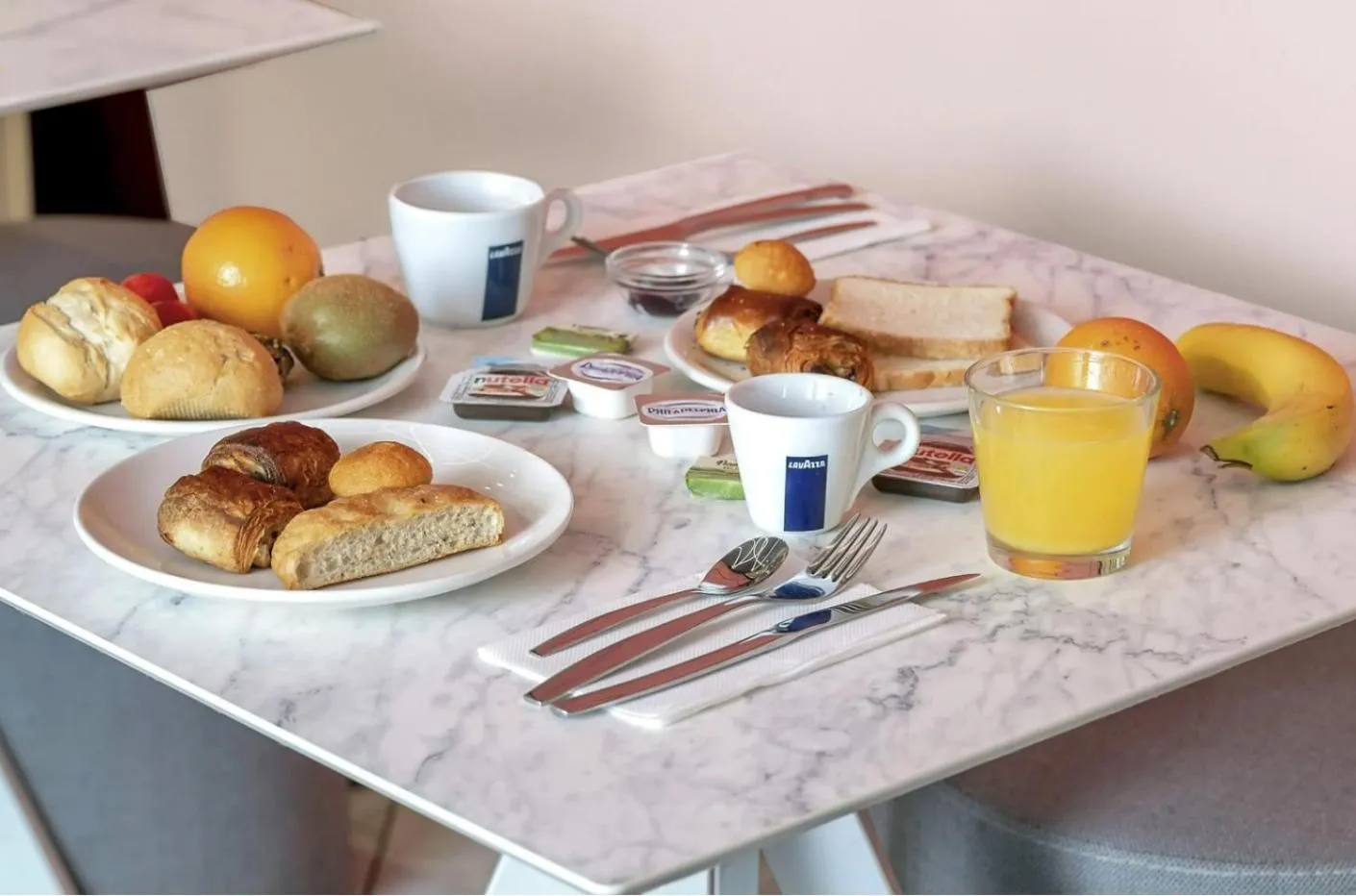 Buffet breakfast in B&B HOTEL Treviso Al Fogher