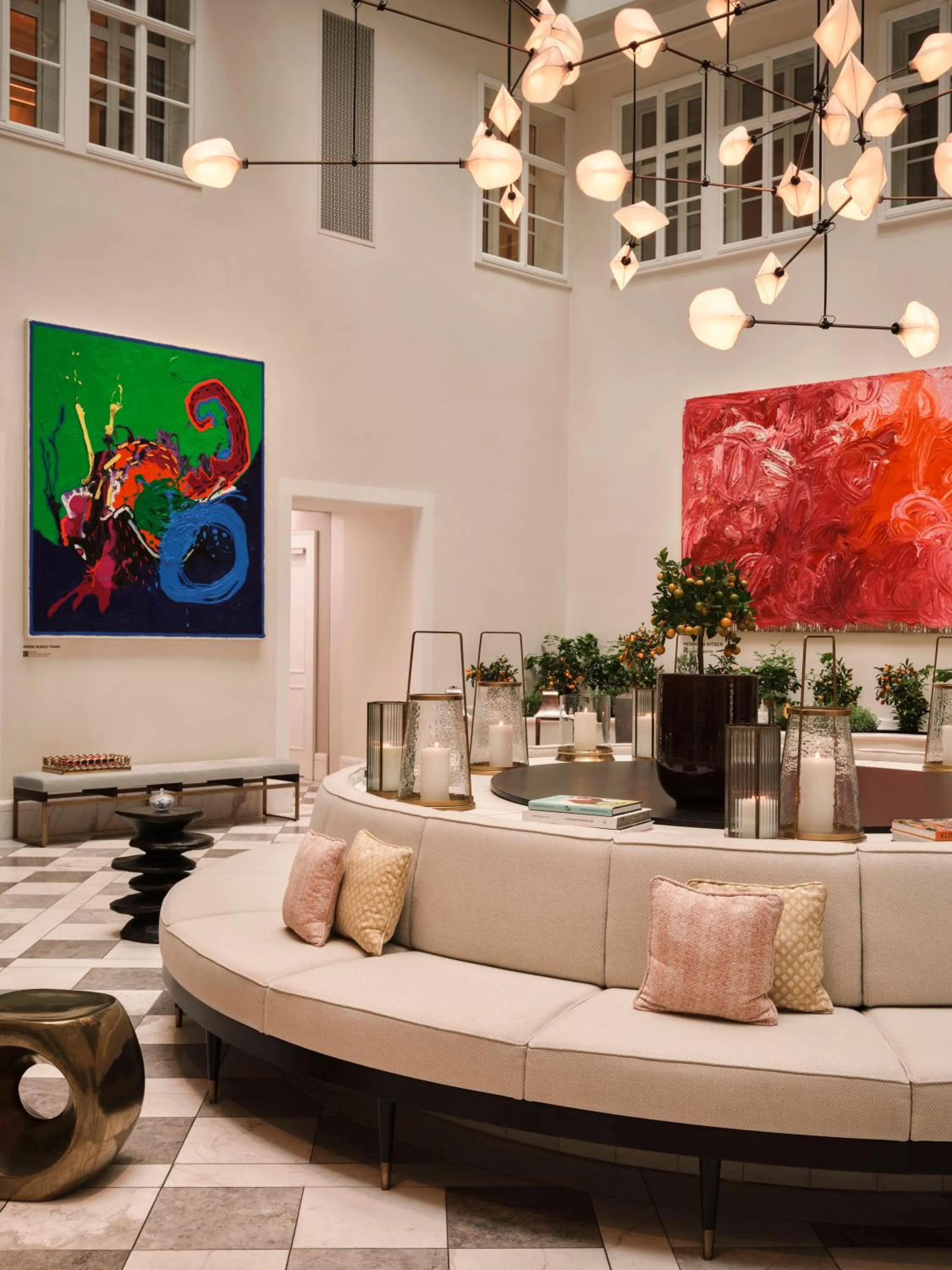 Lobby or reception in Rosewood Vienna