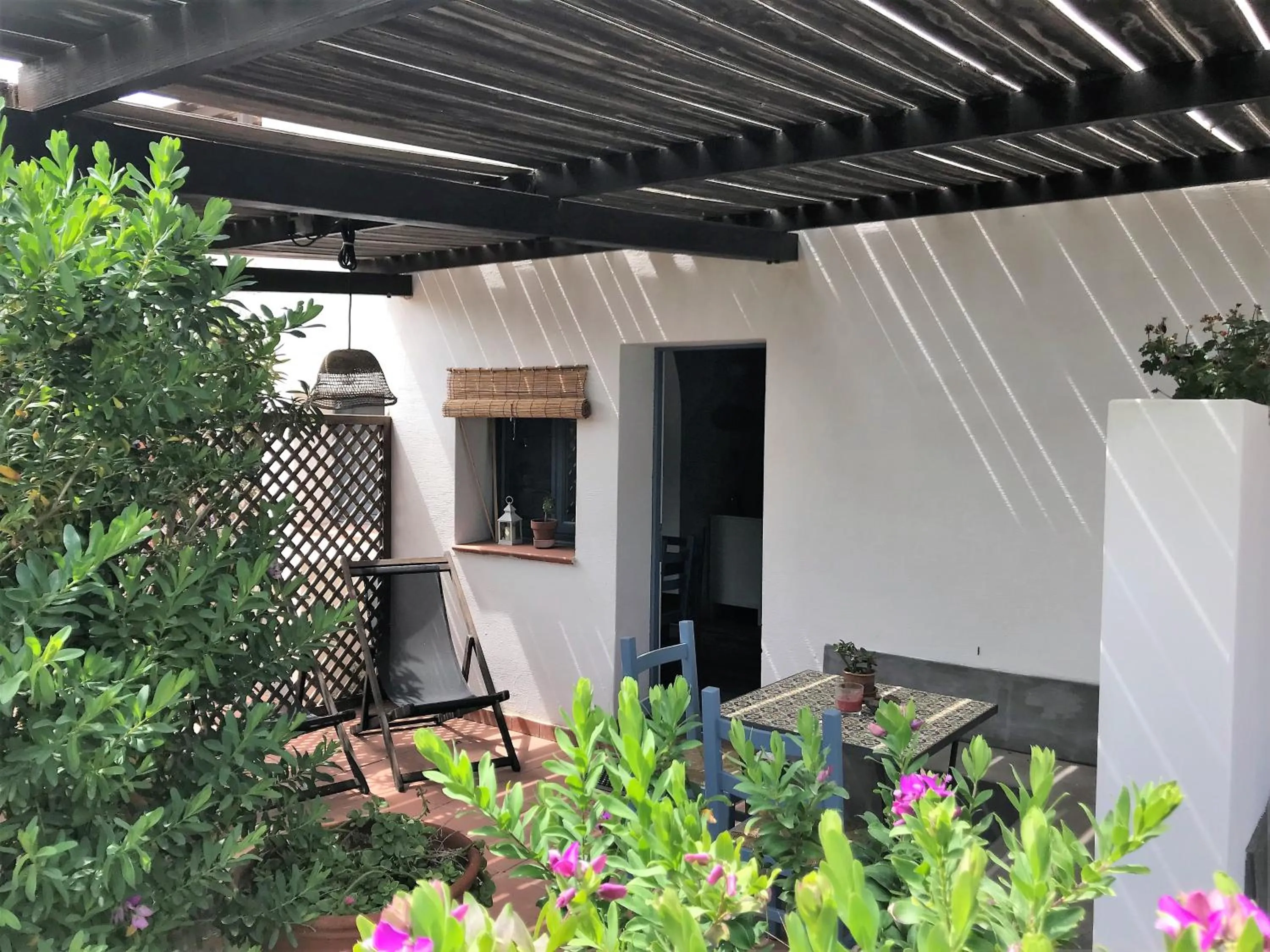 Patio in Le Lanterne Resort