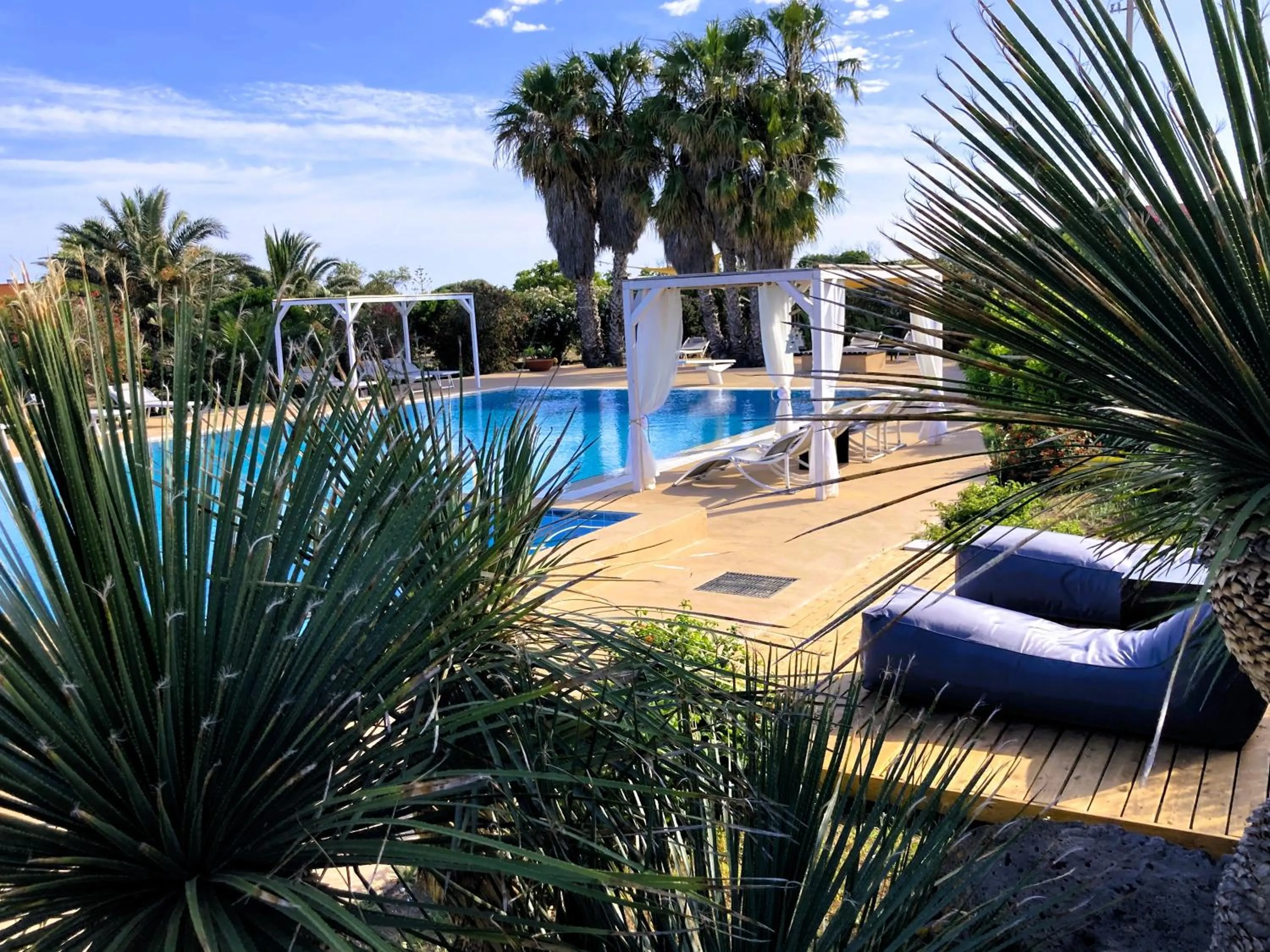 Garden in Le Lanterne Resort