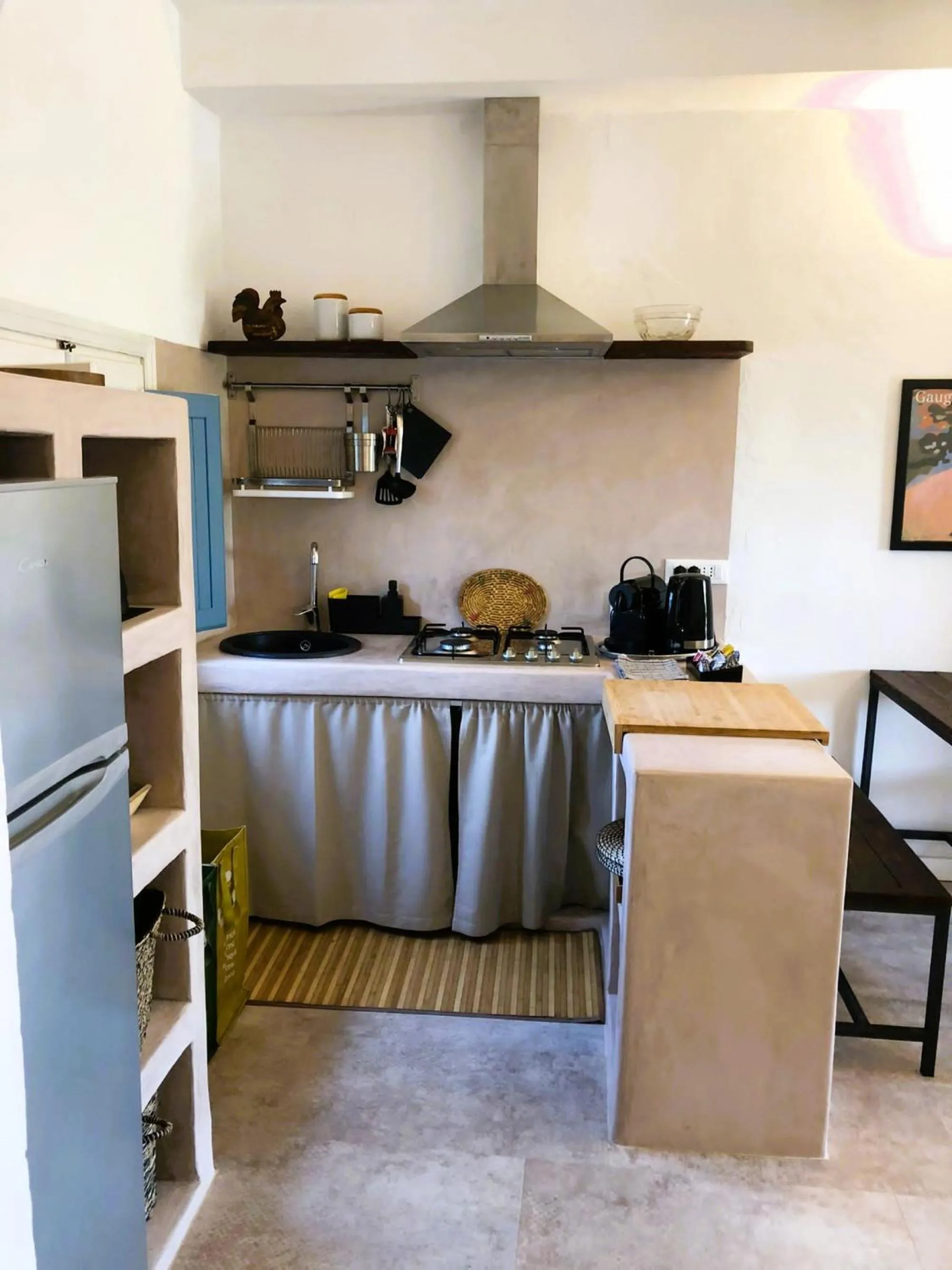 Kitchen or kitchenette in Le Lanterne Resort