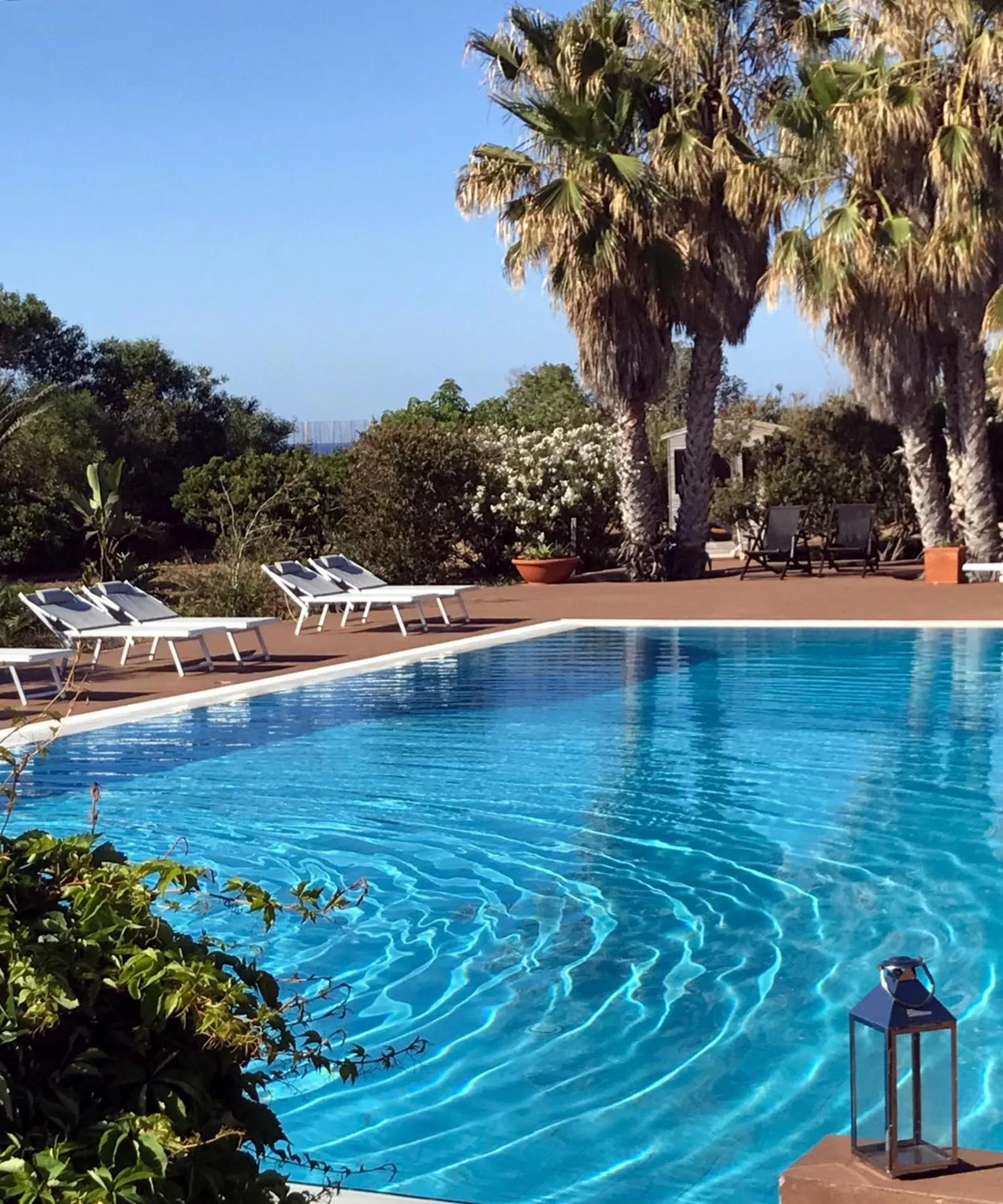 Swimming pool in Le Lanterne Resort