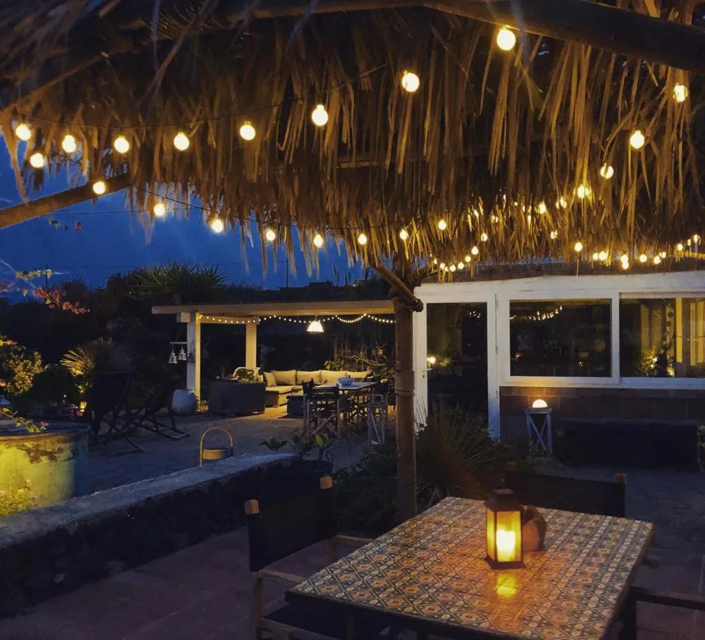 Patio in Le Lanterne Resort