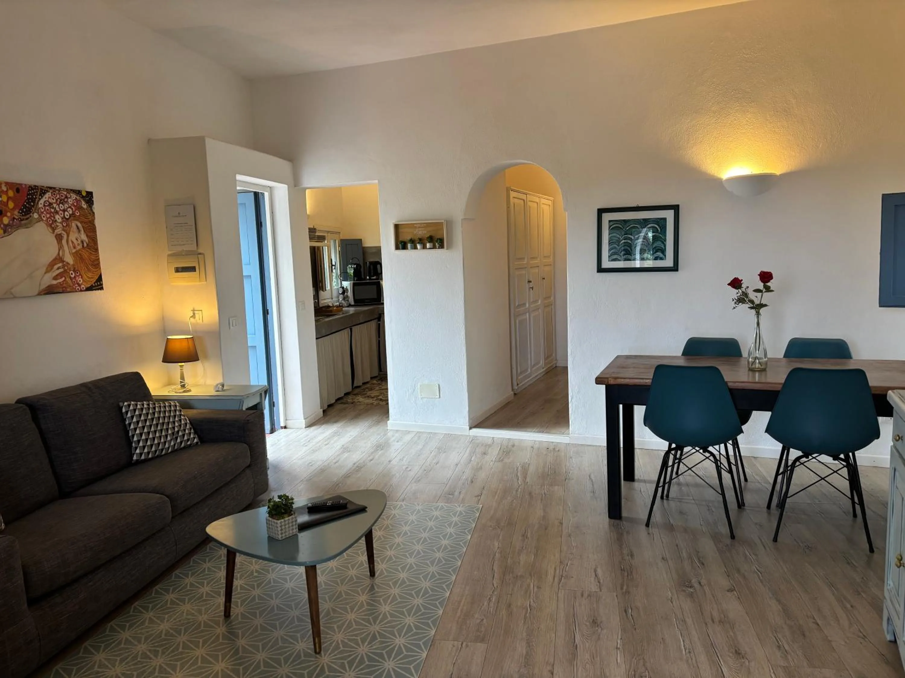 Seating area in Le Lanterne Resort