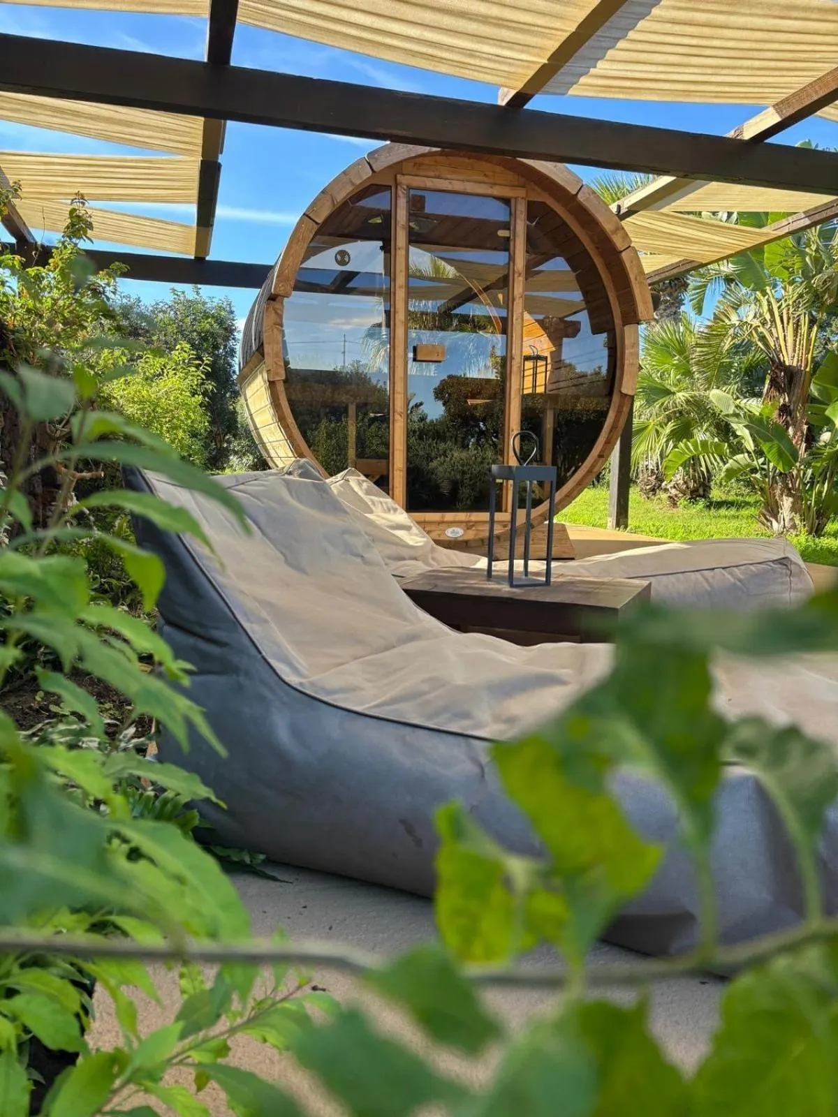 Sauna in Agriturismo Le Lanterne