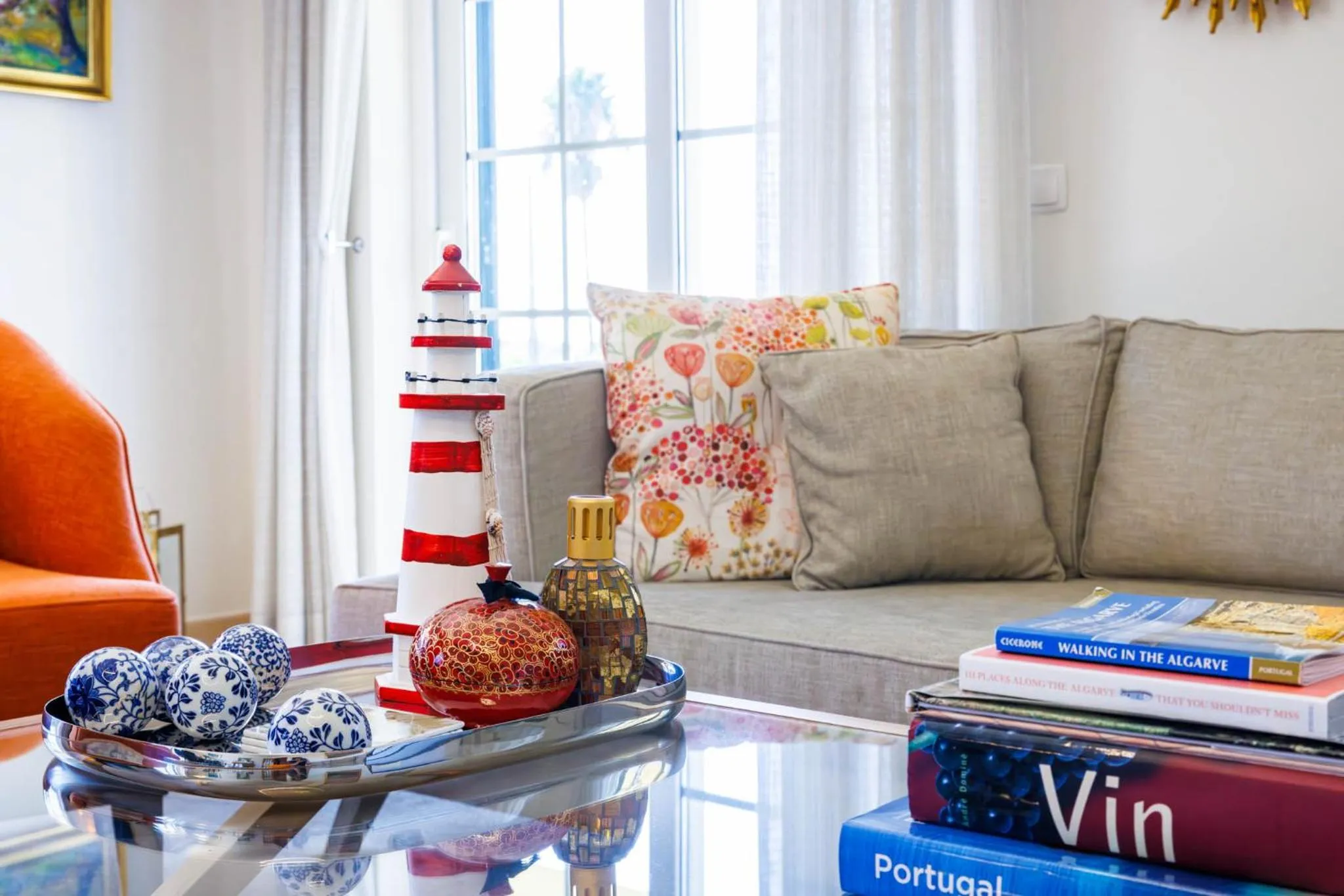 Living room in Villa Tranberg Suites