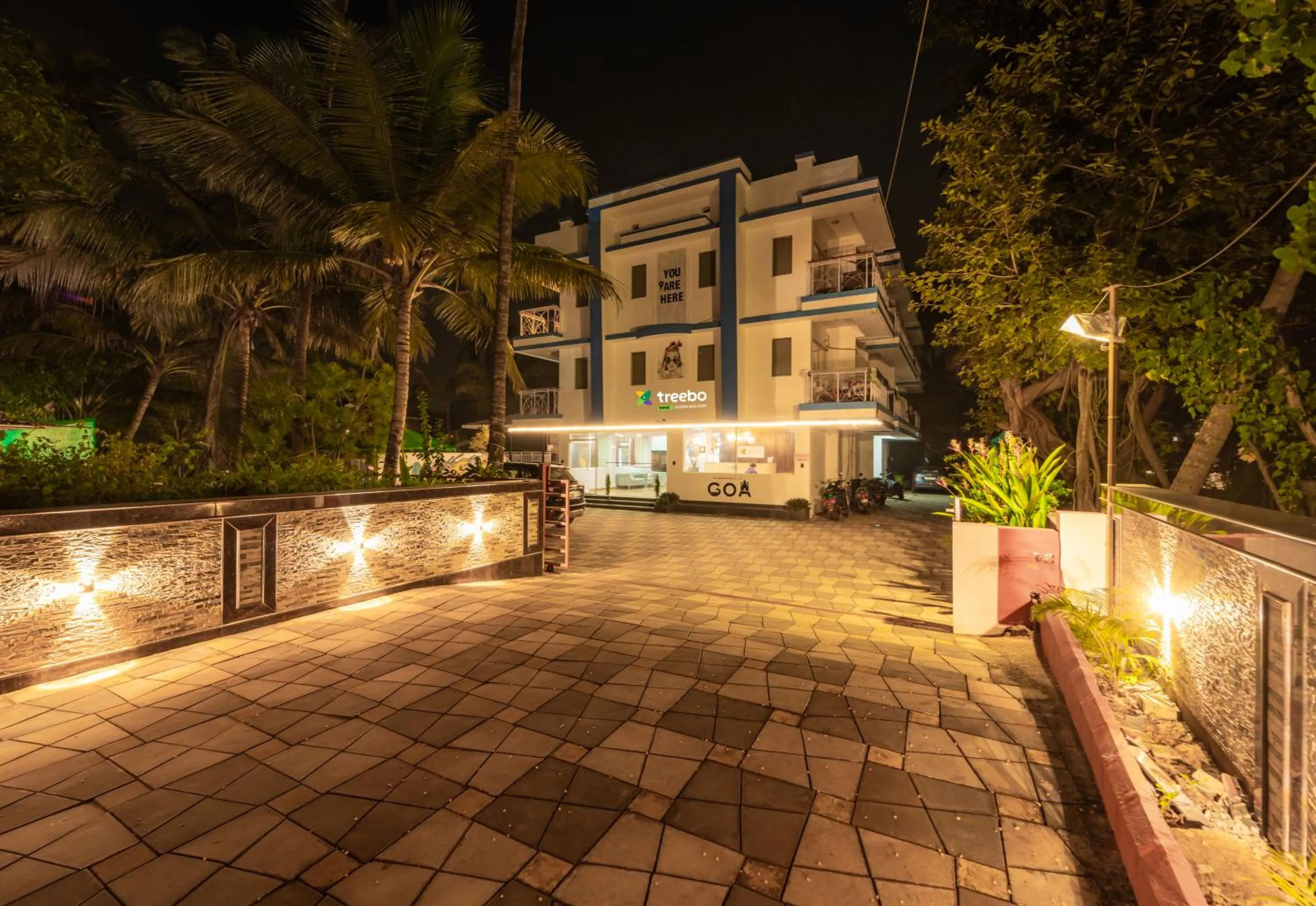Facade/entrance in Treebo Gulmohar Beach Resort with Pool