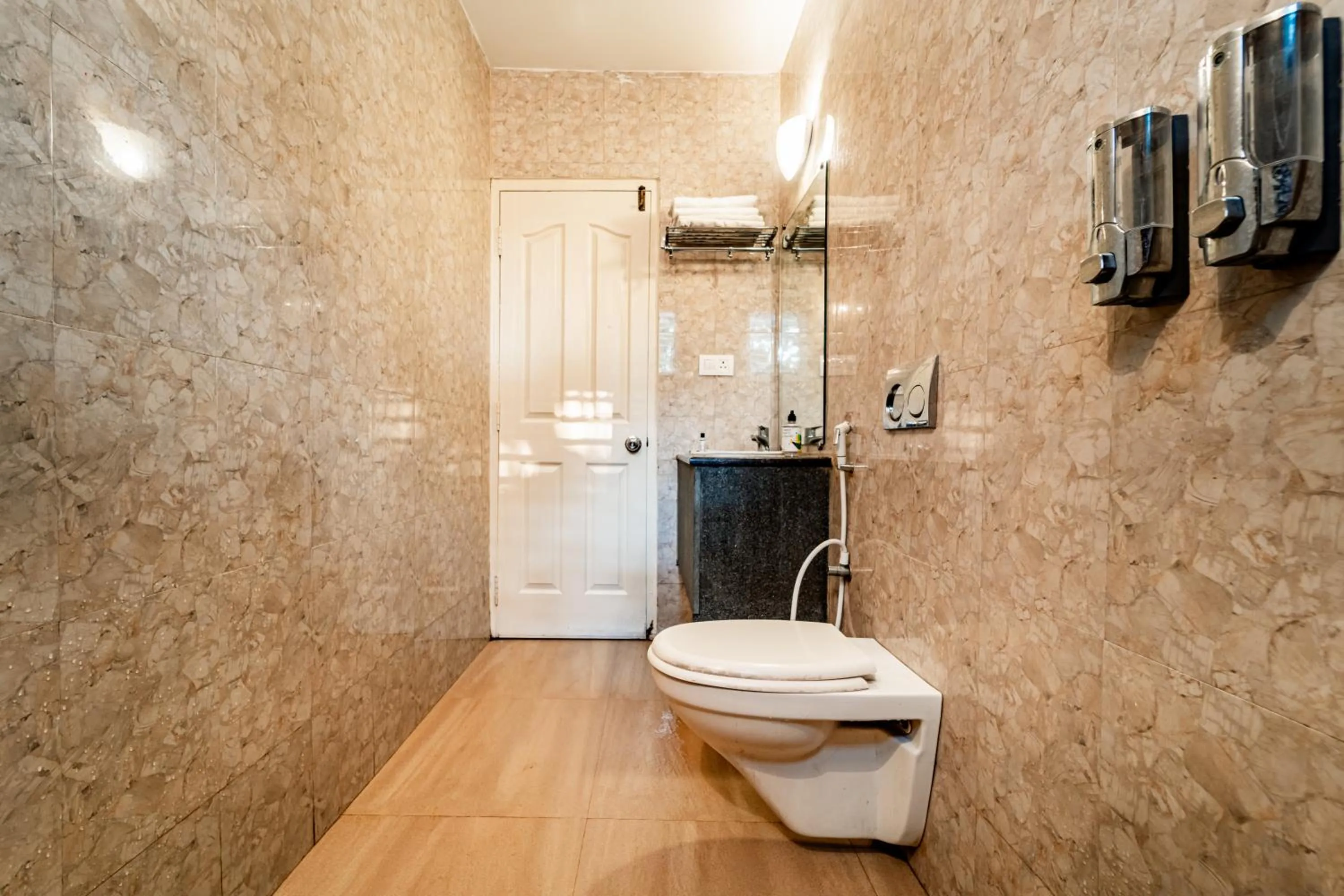 Shower in Treebo Gulmohar Beach Resort with Pool