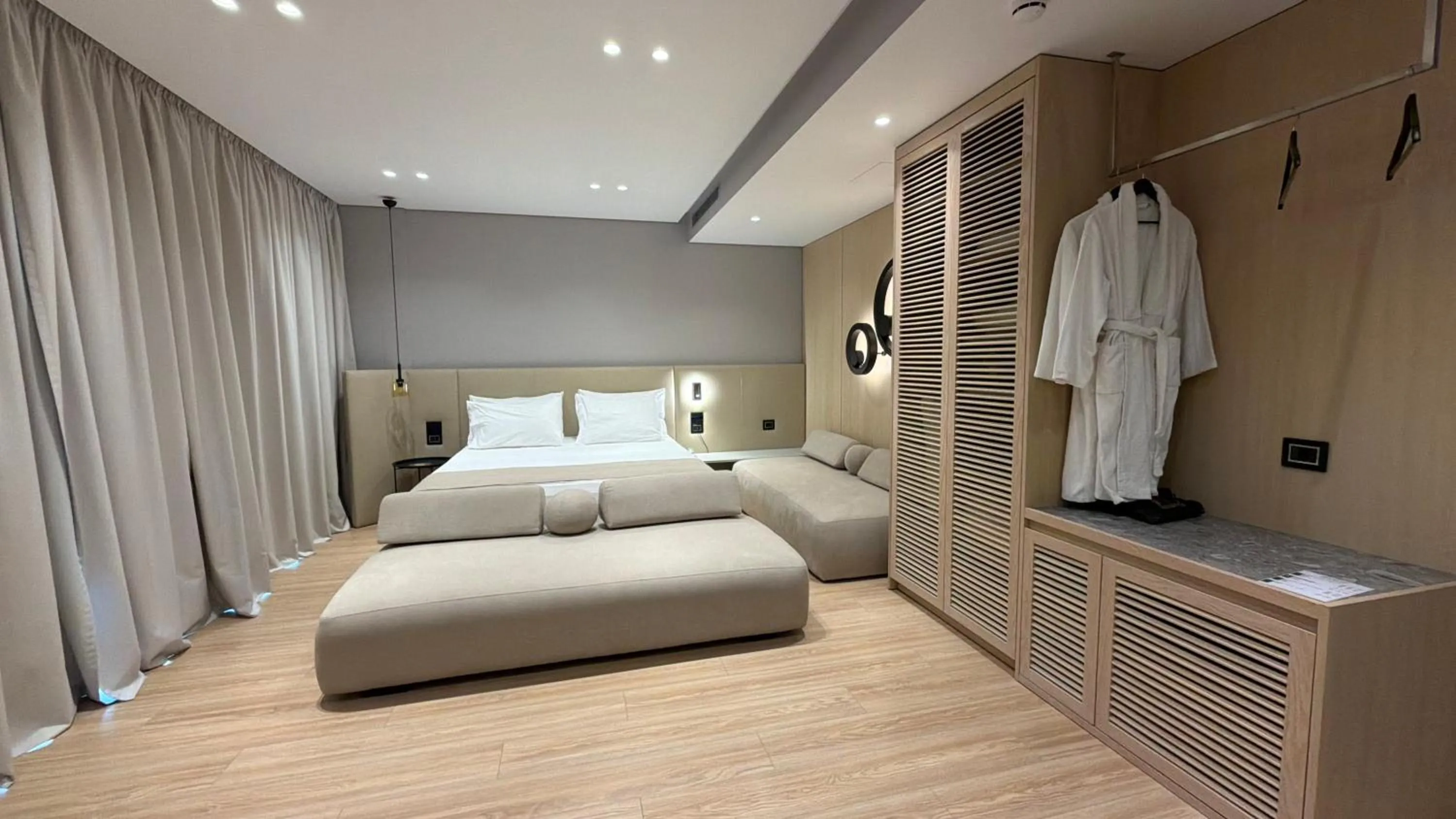 Bedroom, Bed in AL'YACHT Premium Hotel