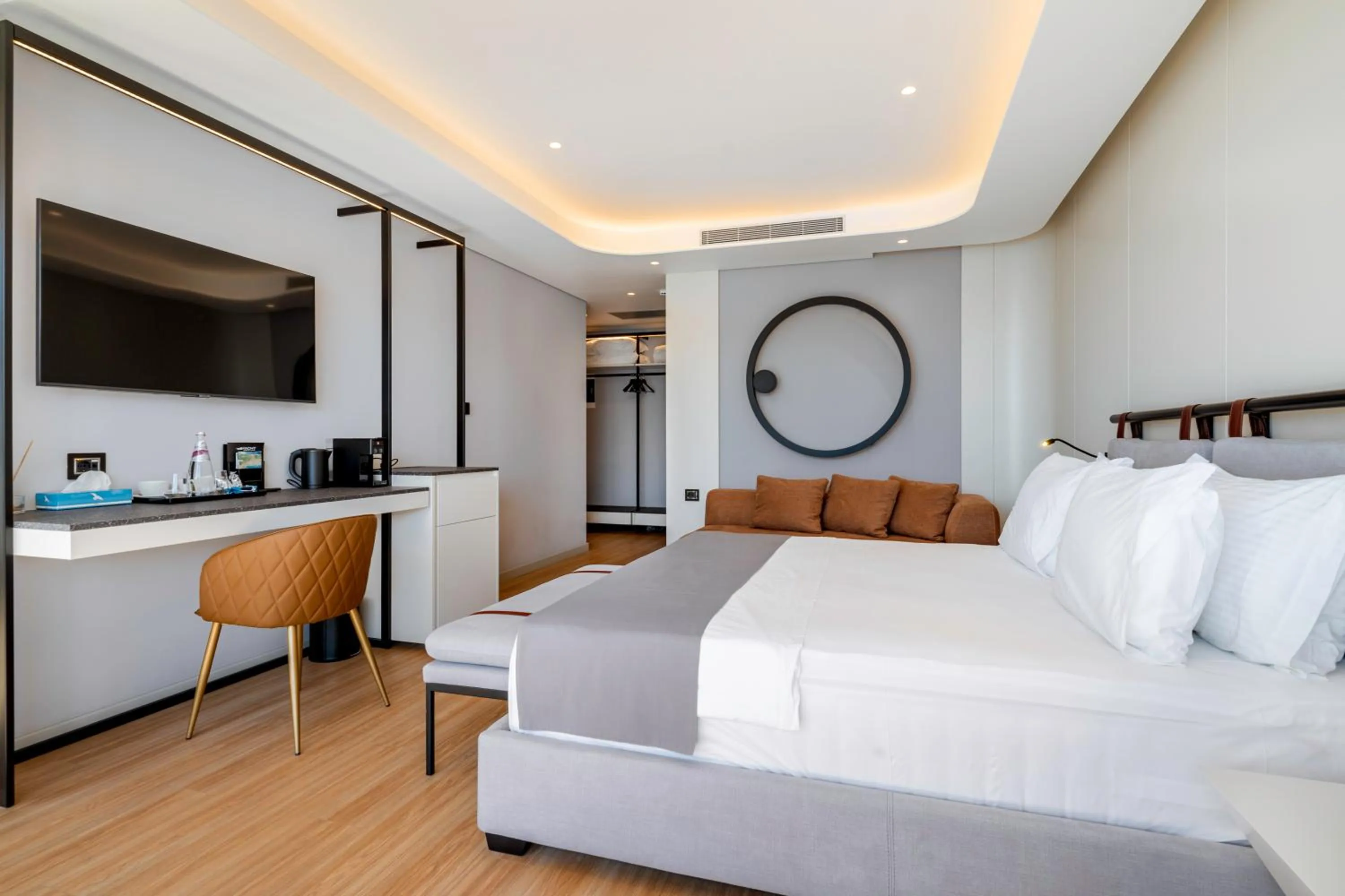 Bedroom, Bed in ALYACHT Premium Hotel