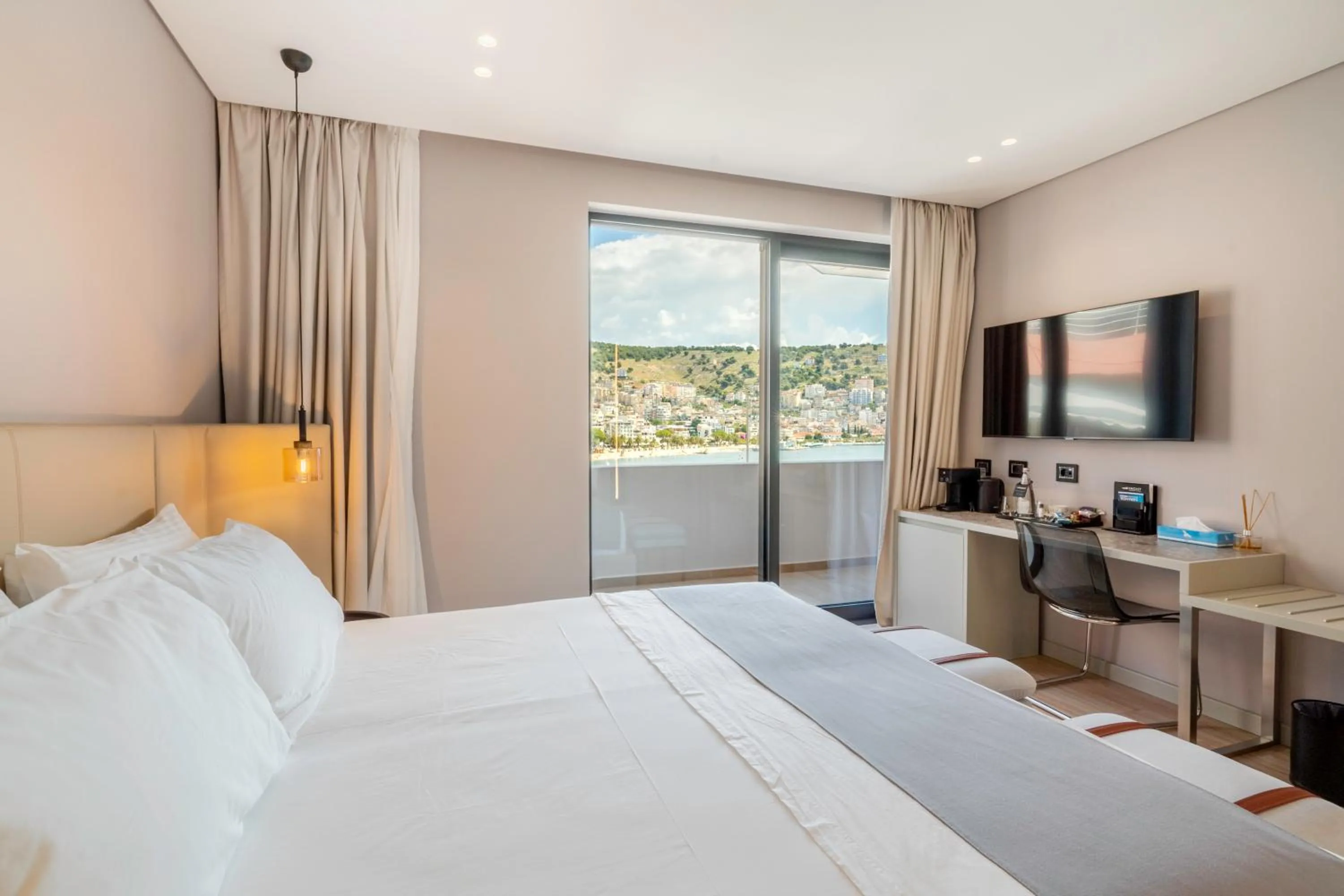 Bedroom, Bed in ALYACHT Premium Hotel