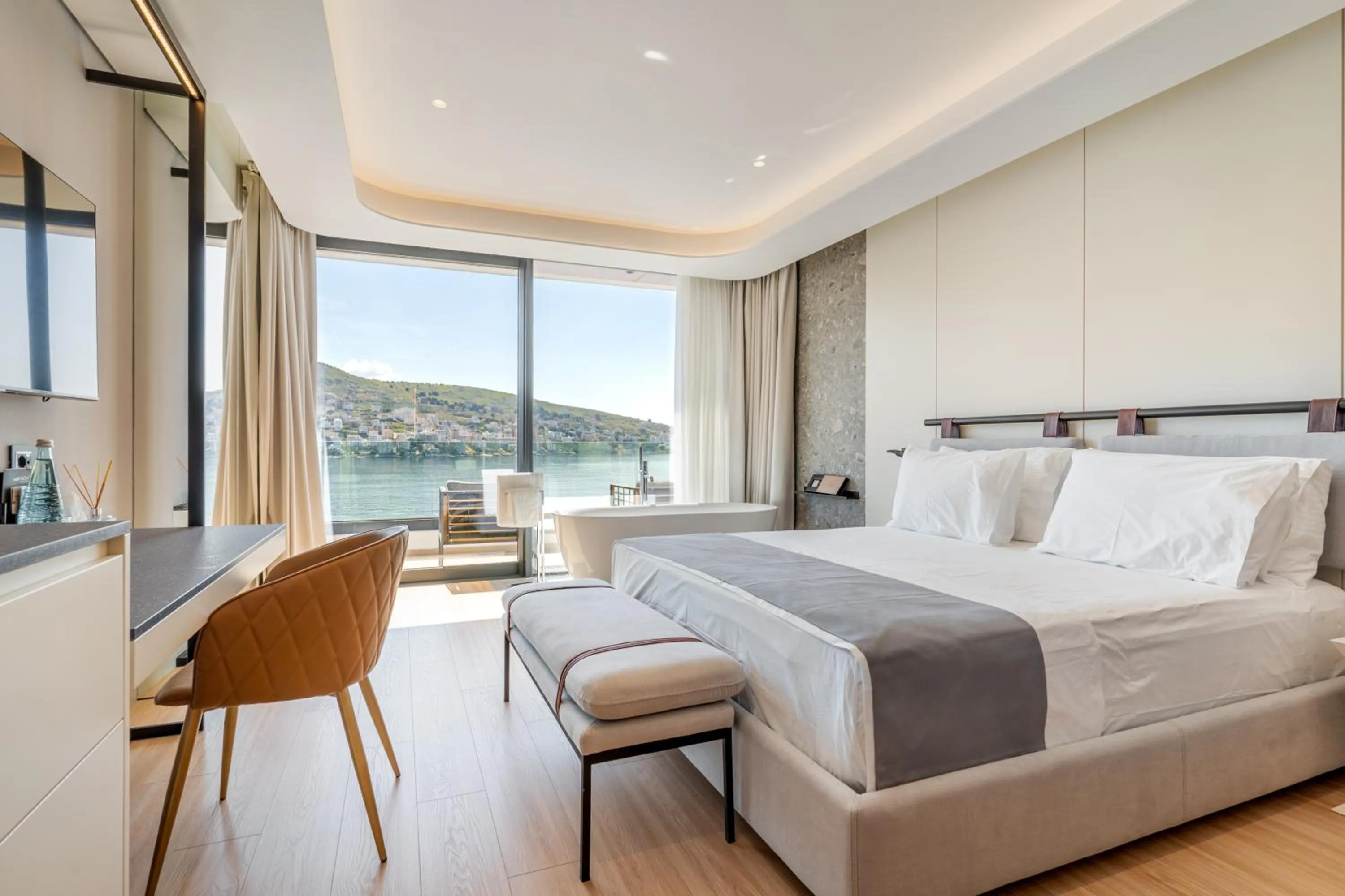 Bed in ALYACHT Premium Hotel