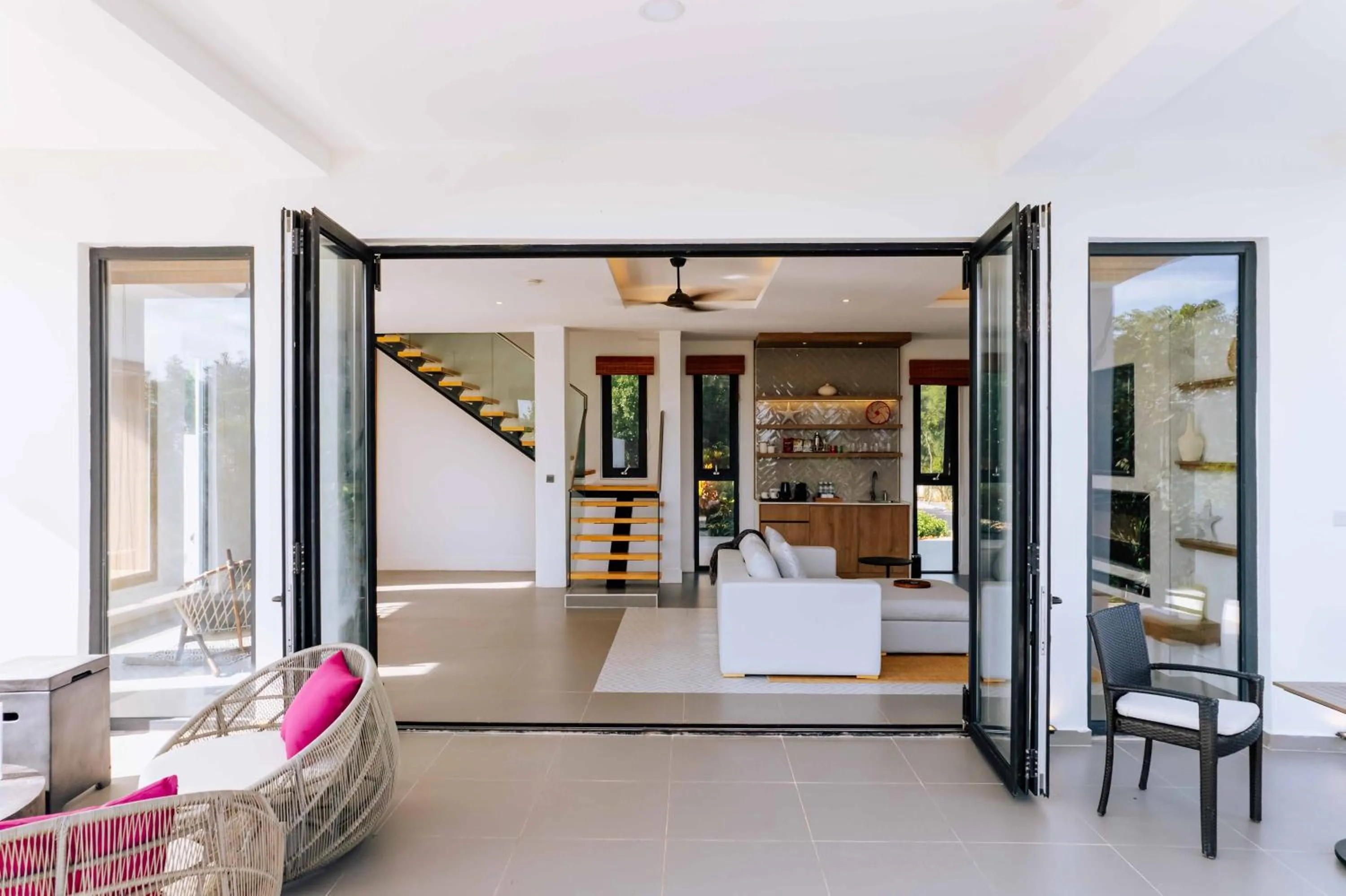 Living room in Safira Blu Luxury Resort & Villas