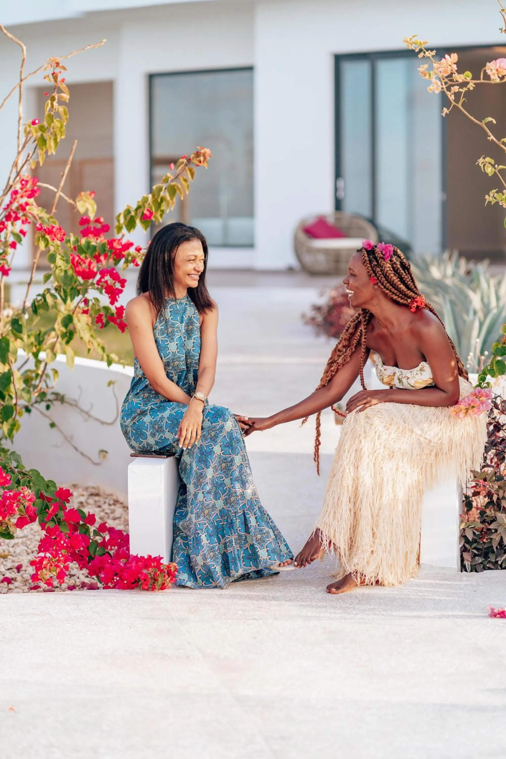 People in Safira Blu Luxury Resort & Villas