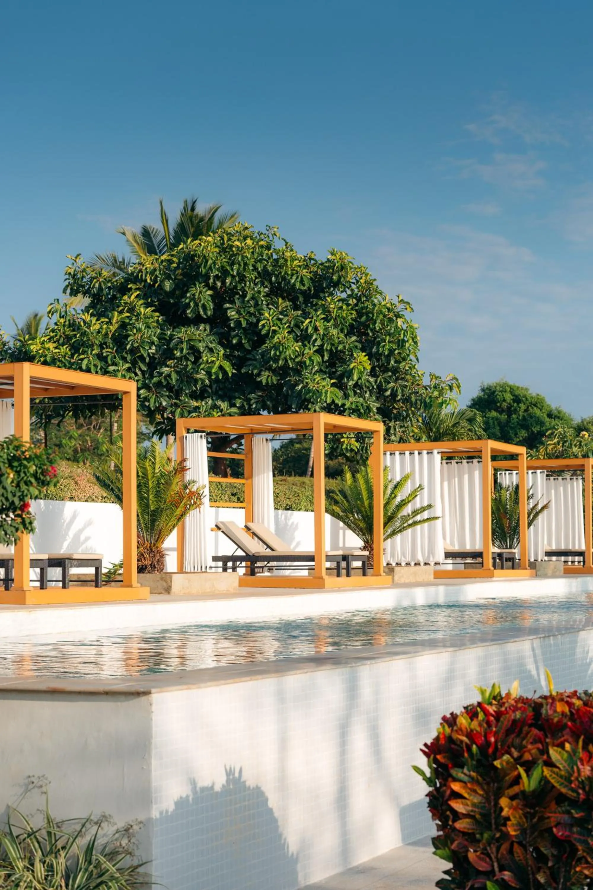 Pool view in Safira Blu Luxury Resort & Villas