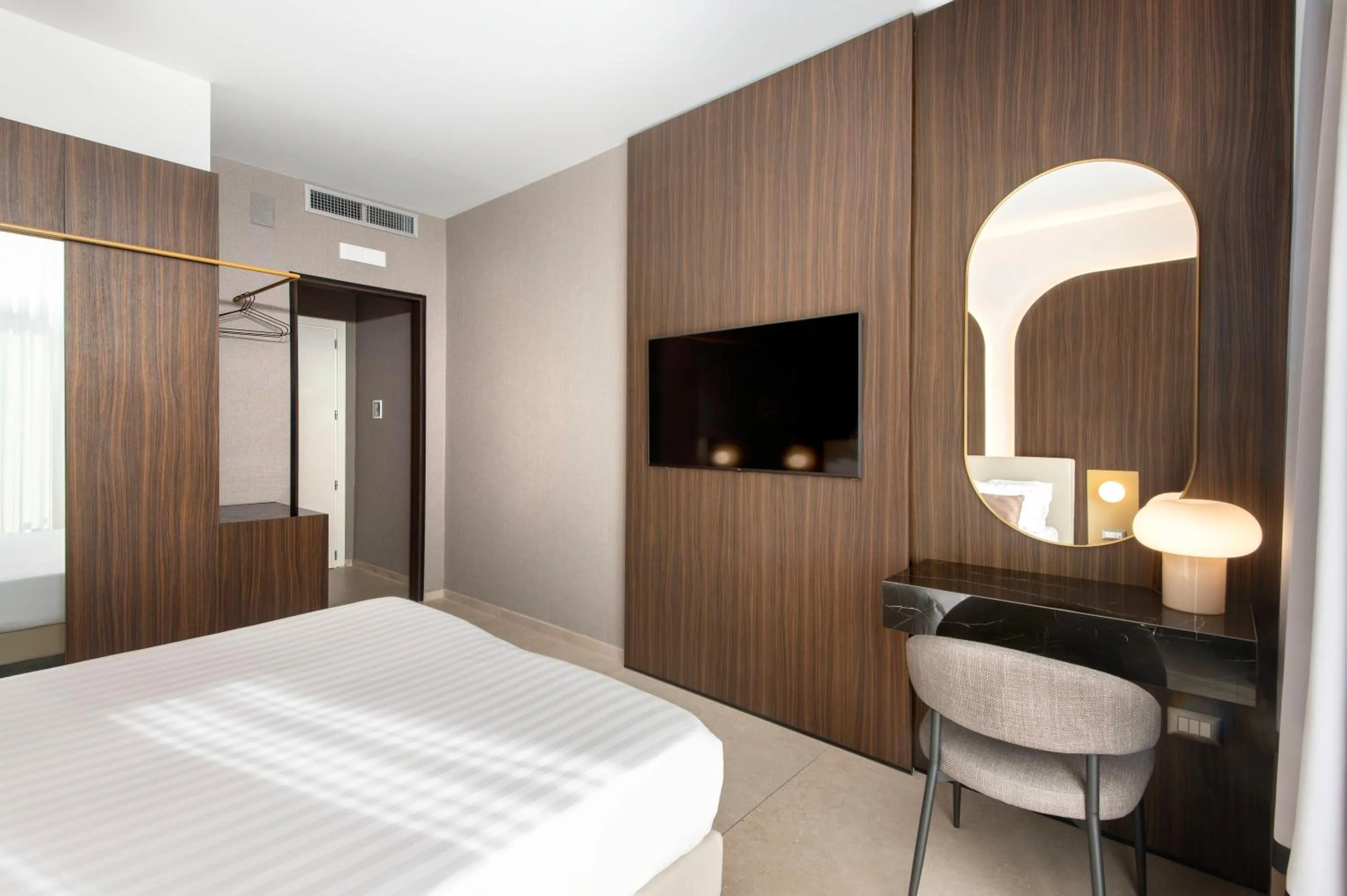 Bedroom, Bed in Hotel Europa