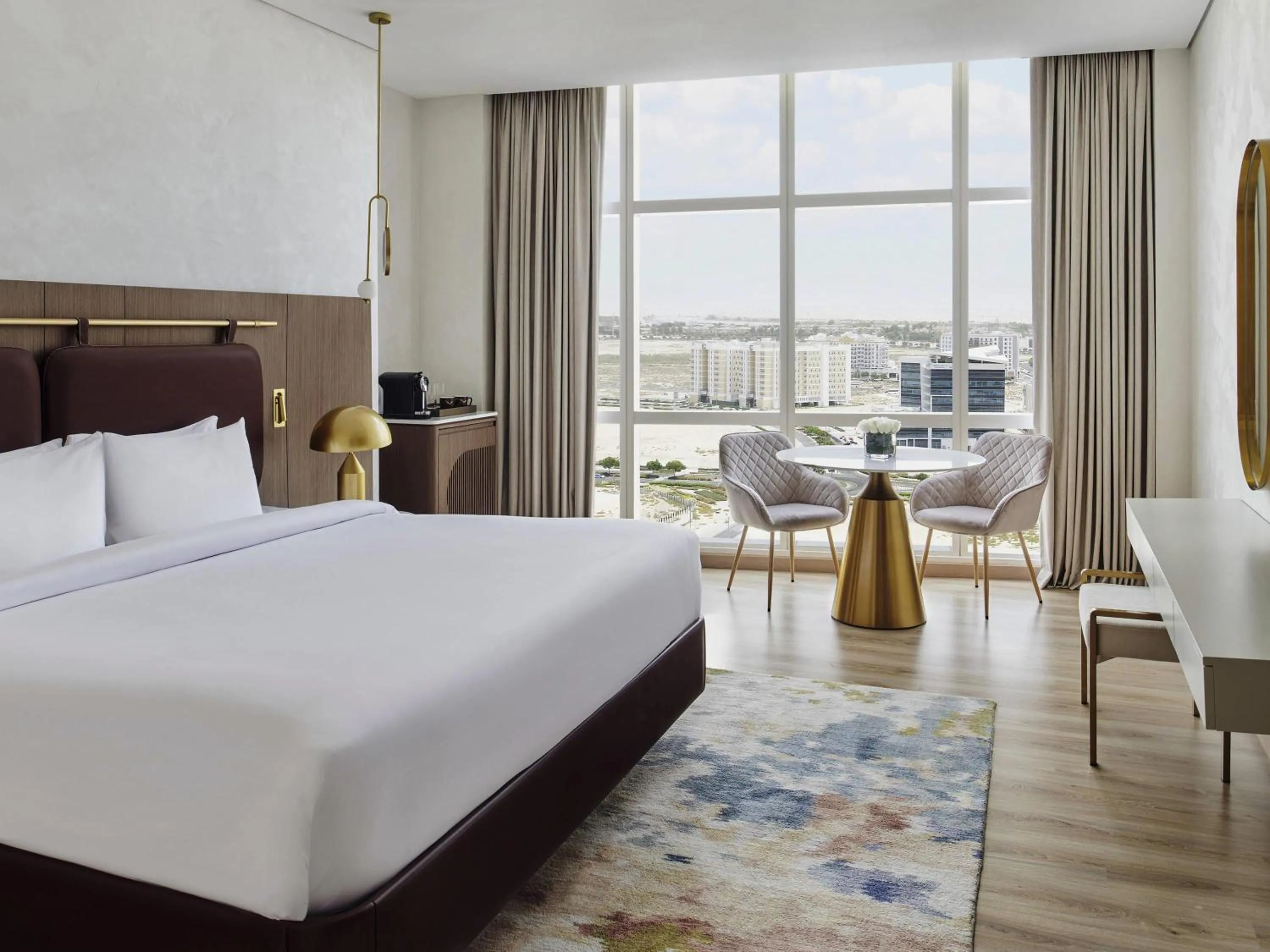 Bedroom, Bed in Movenpick Jumeirah Village Triangle