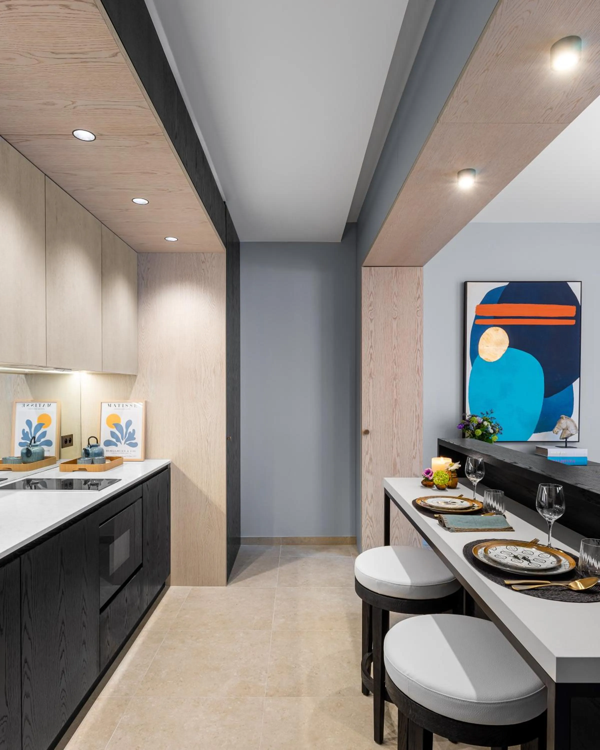 Kitchen or kitchenette in Black Door