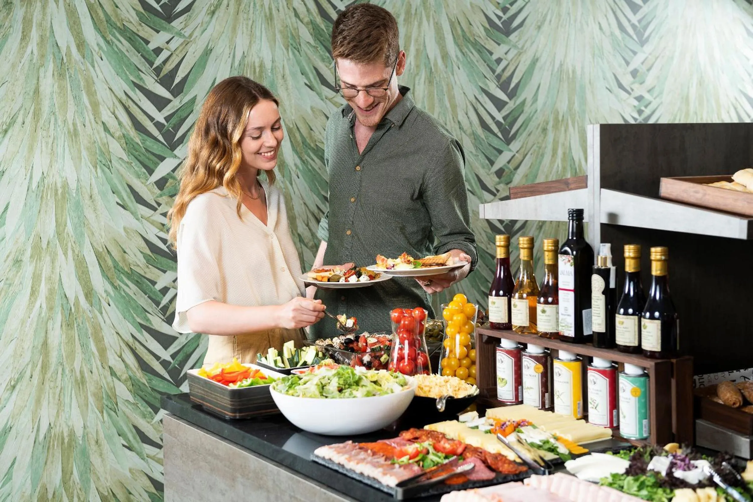 People in Three Corners Downtown Hotel