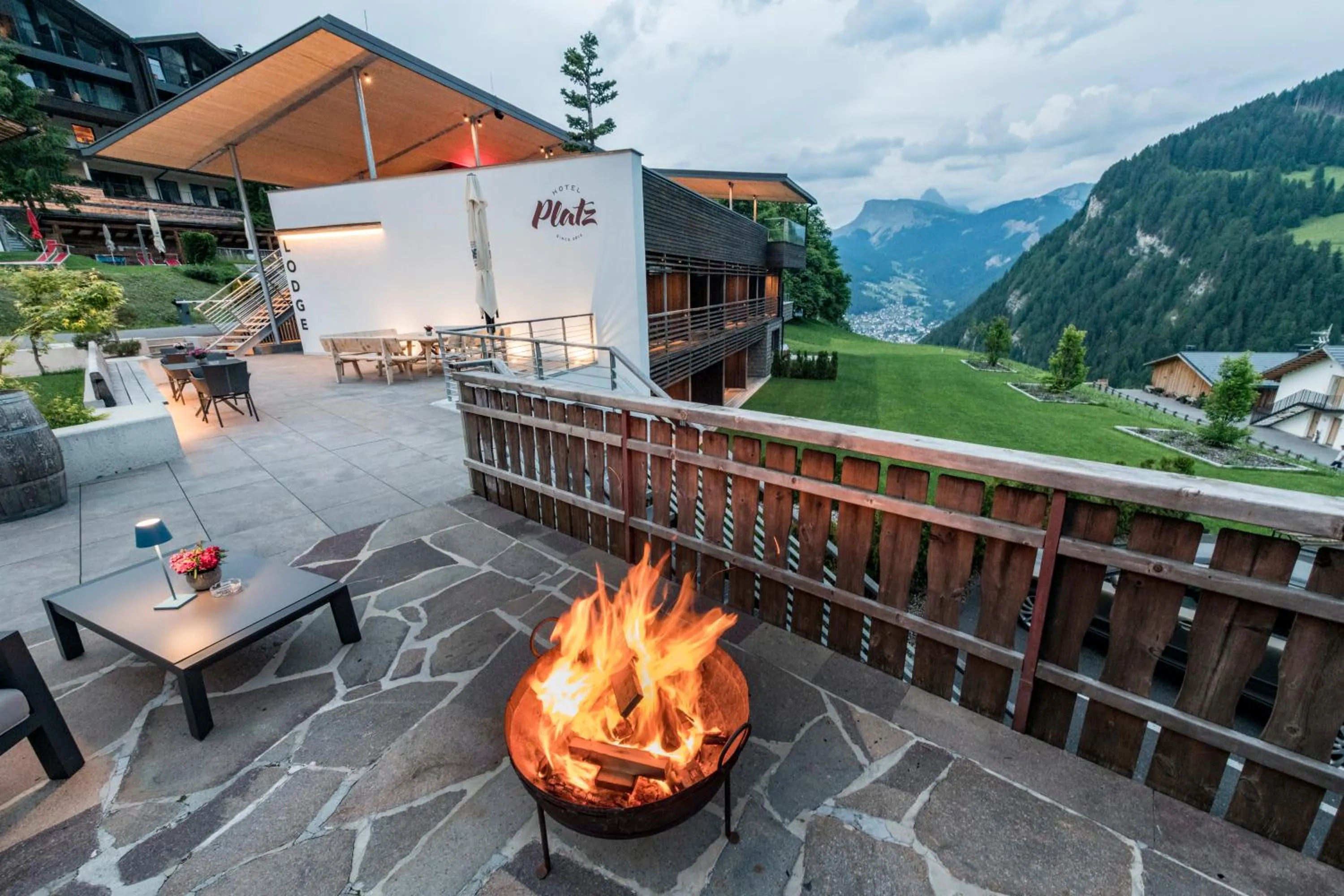 Mountain view in Hotel Platz