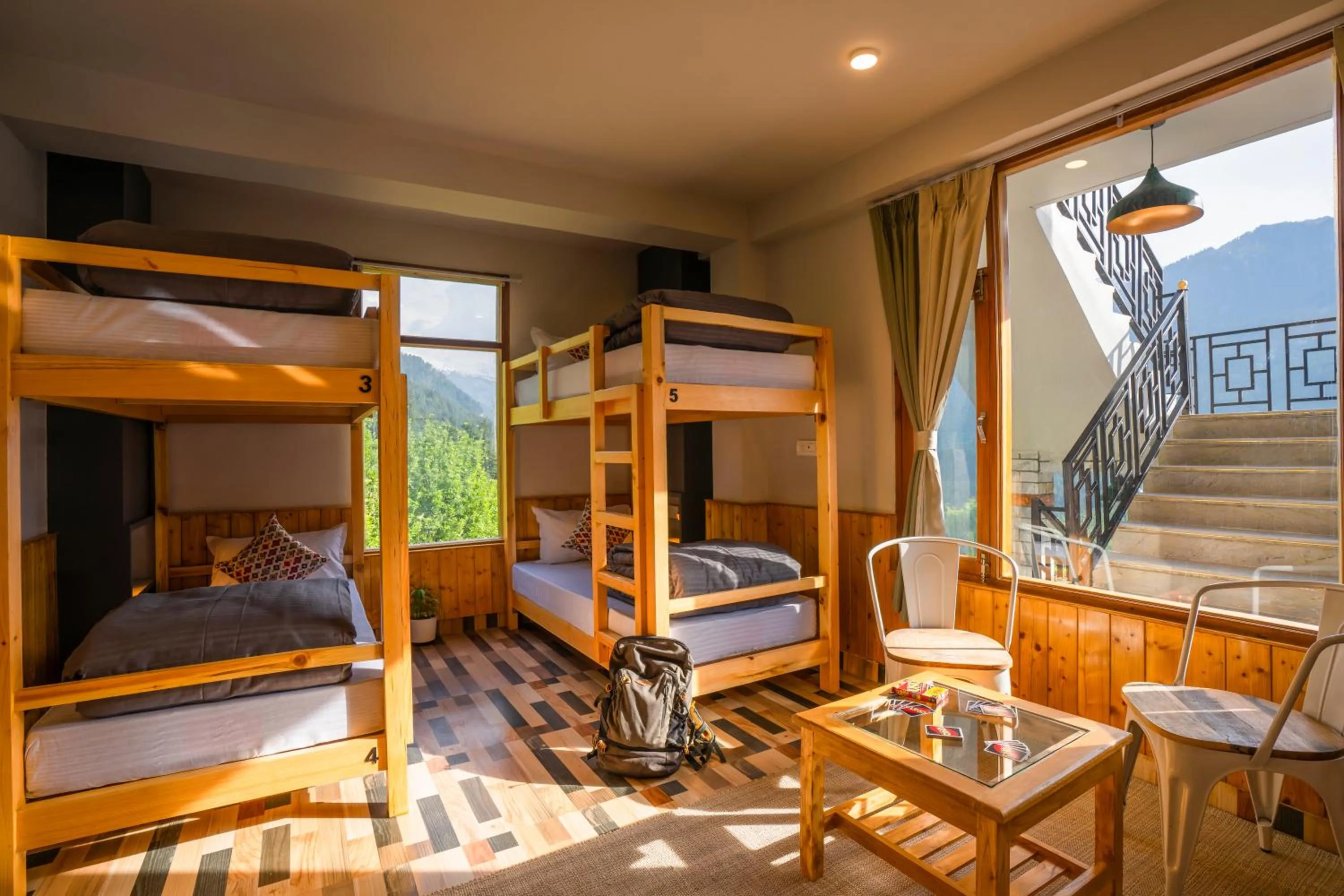 bunk bed, Bed in Zostel Manali, Vashisht