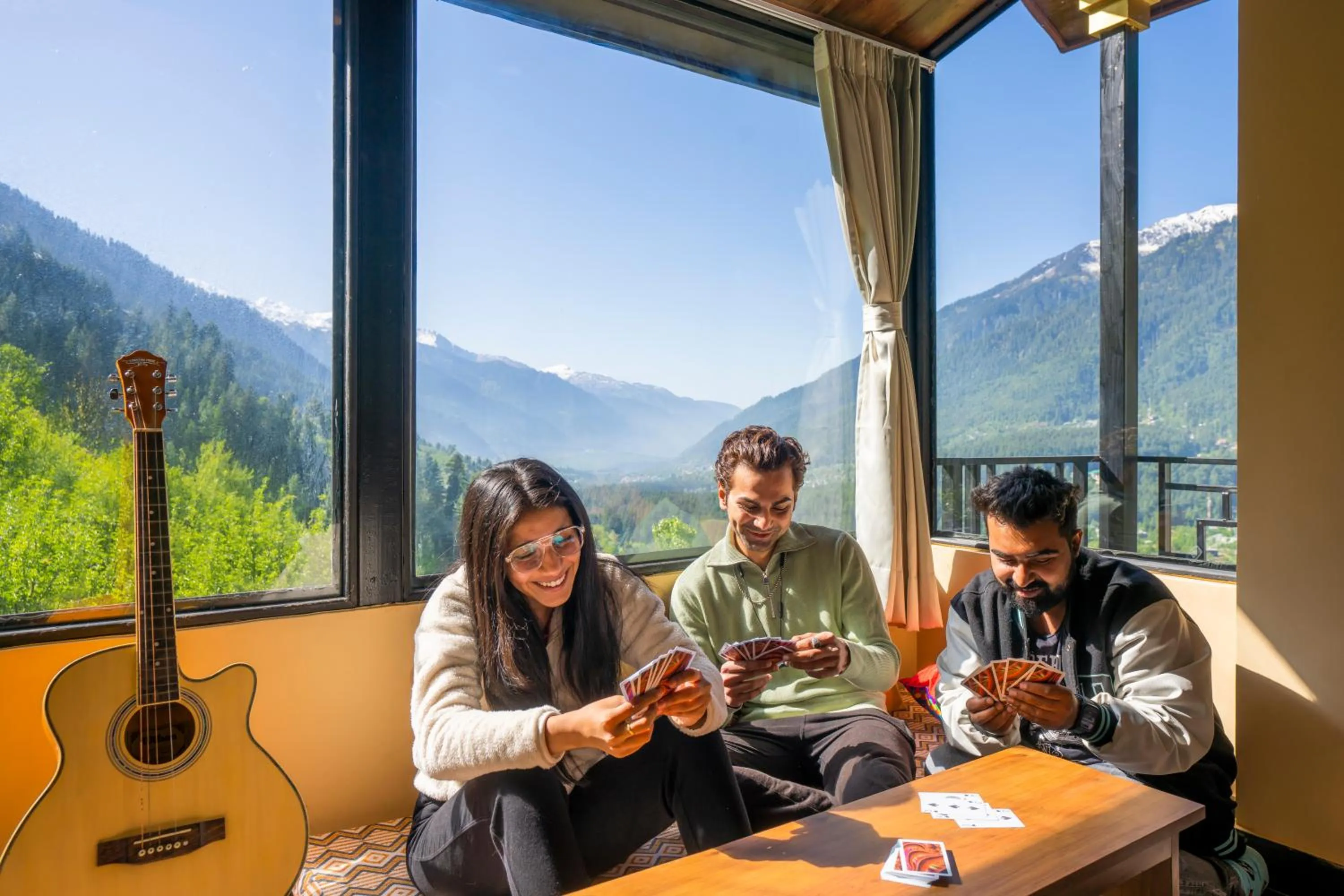 Day in Zostel Manali, Vashisht