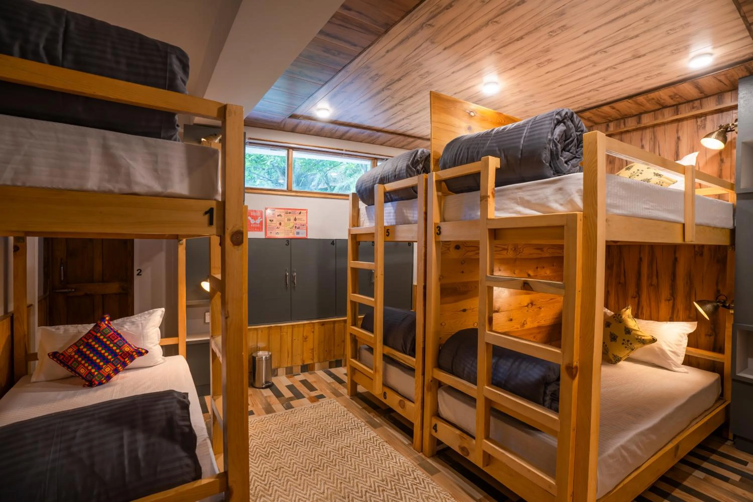 bunk bed, Bed in Zostel Manali, Vashisht