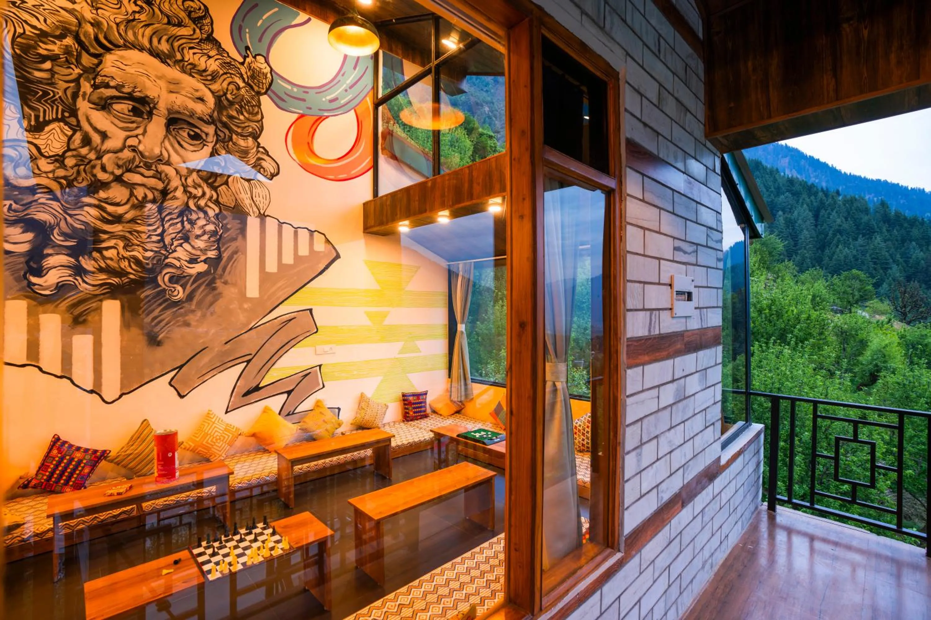 View (from property/room) in Zostel Manali, Vashisht