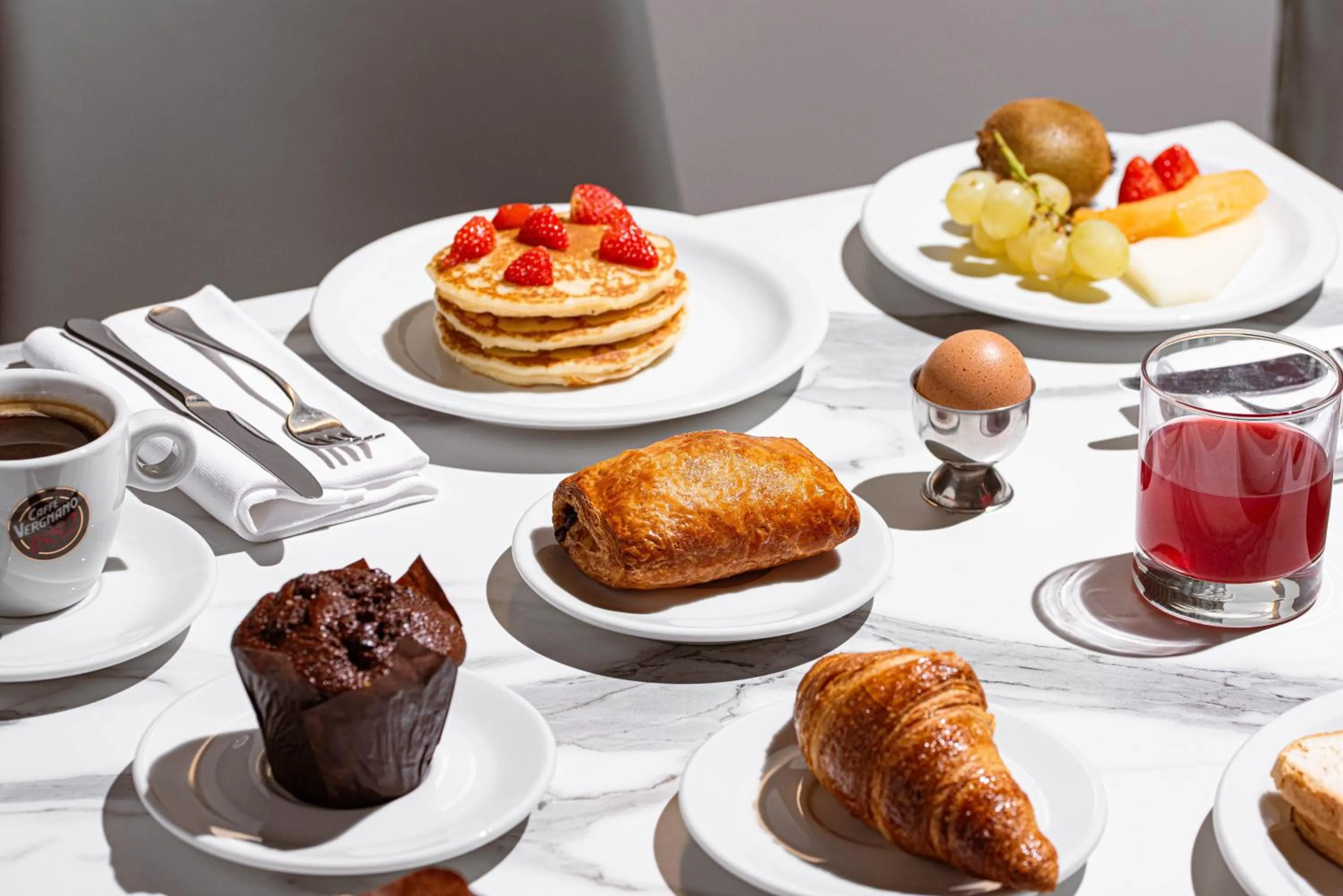 Breakfast in Phi Hotel Cavalieri