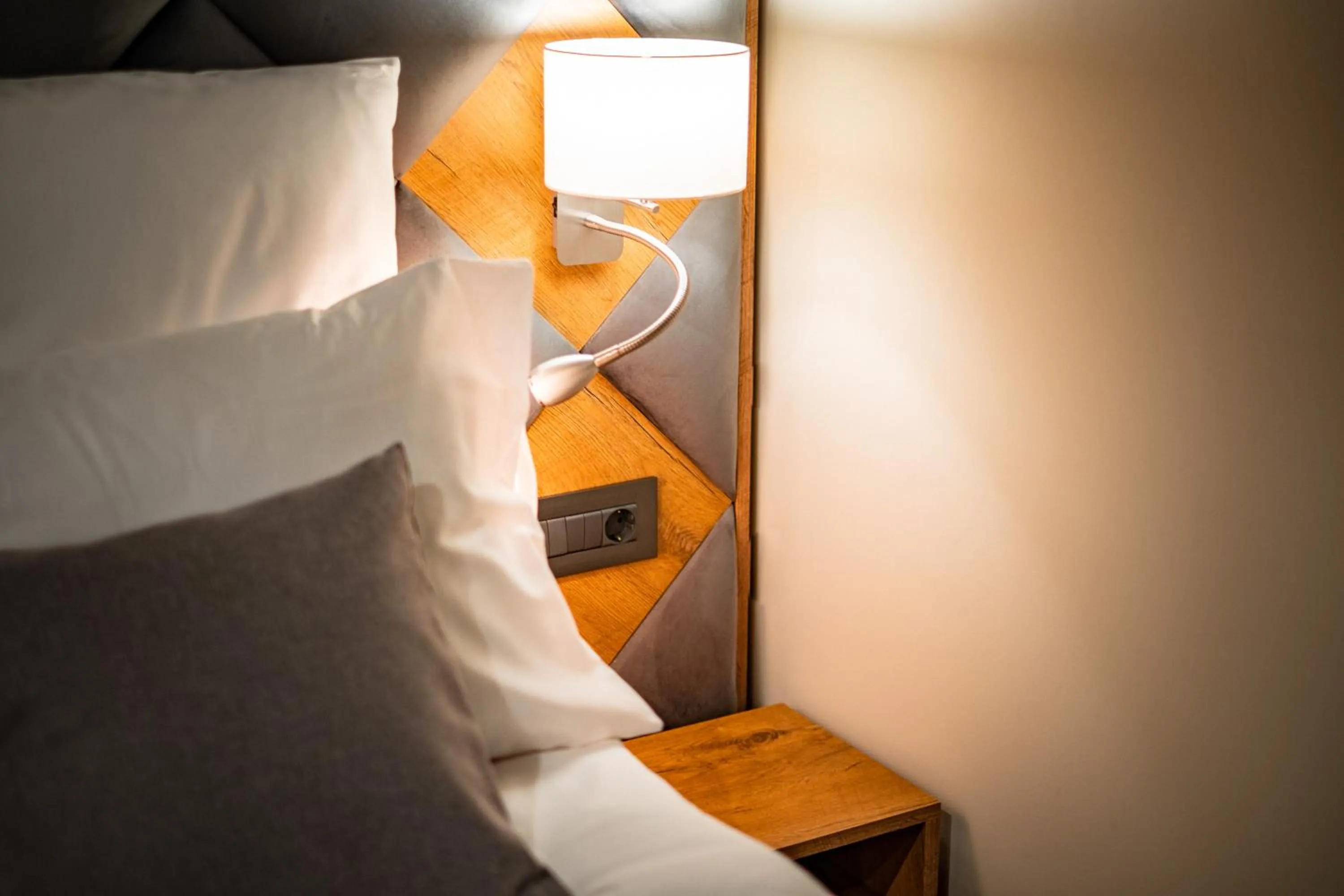 Bed in Mustang Boutique Rooms