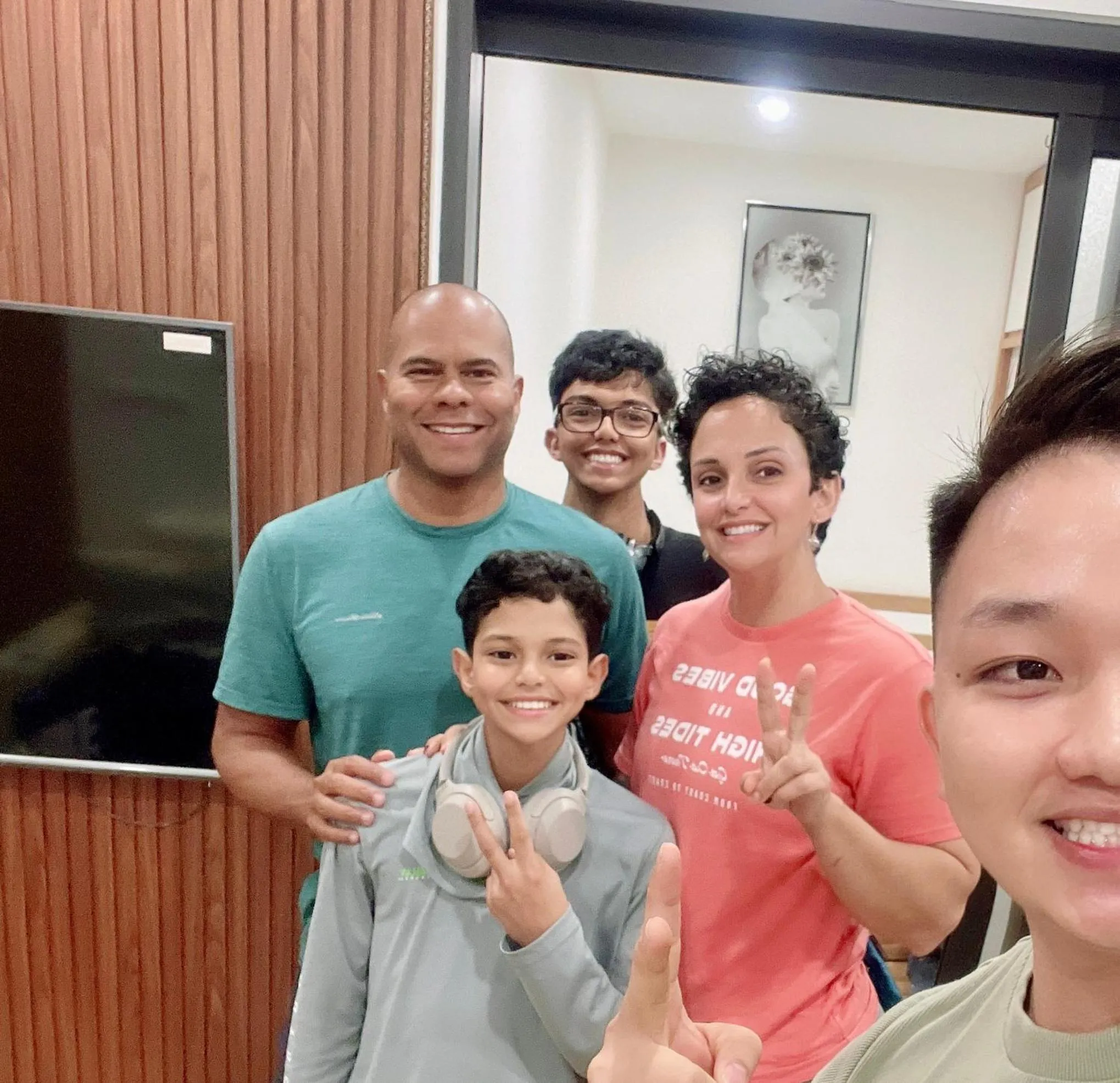 group of guests in TMS Sea Condotel View Biển