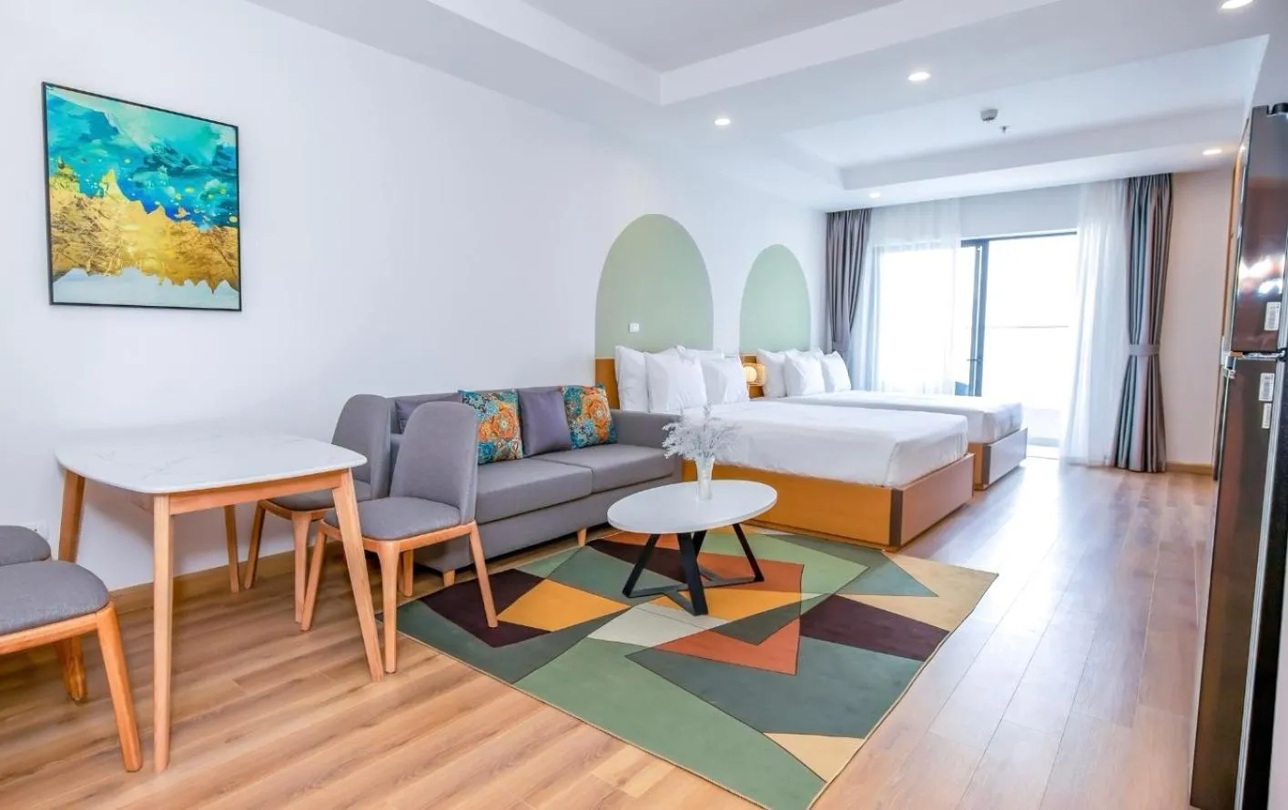 Photo of the whole room, Bed in TMS Sea Condotel View Biển