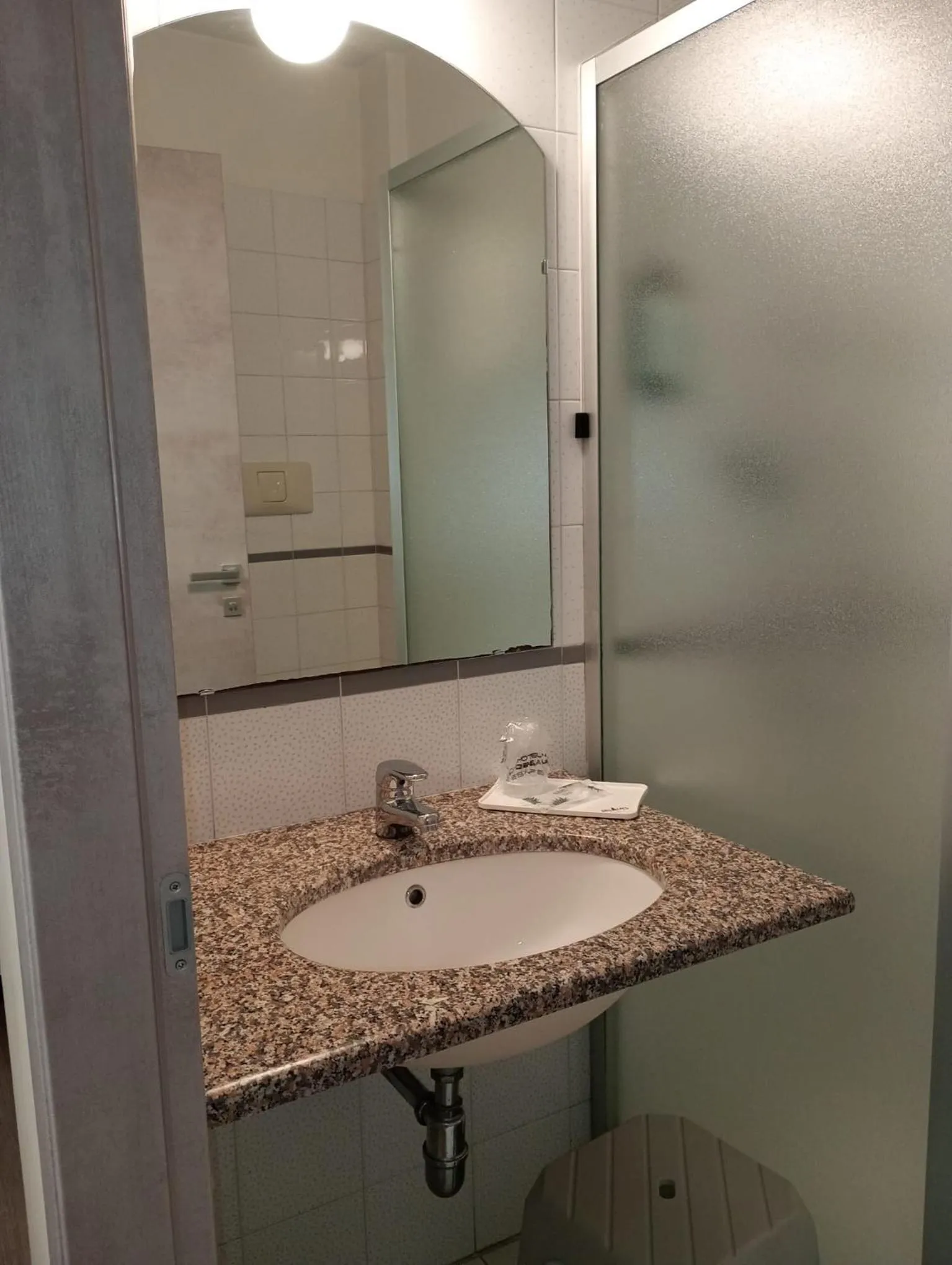 Bathroom in Hotel Des Alpes