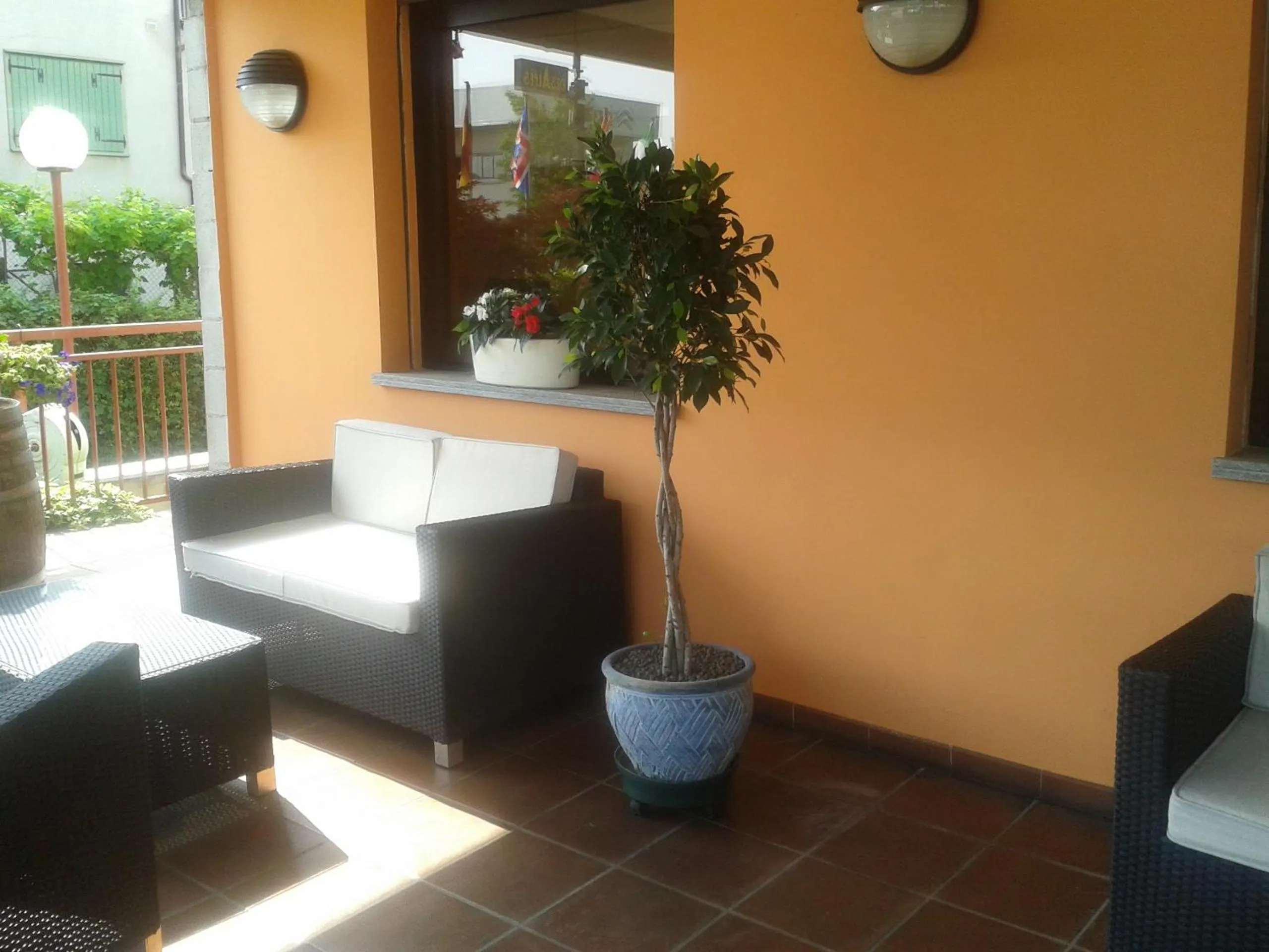 Facade/entrance in Hotel Des Alpes