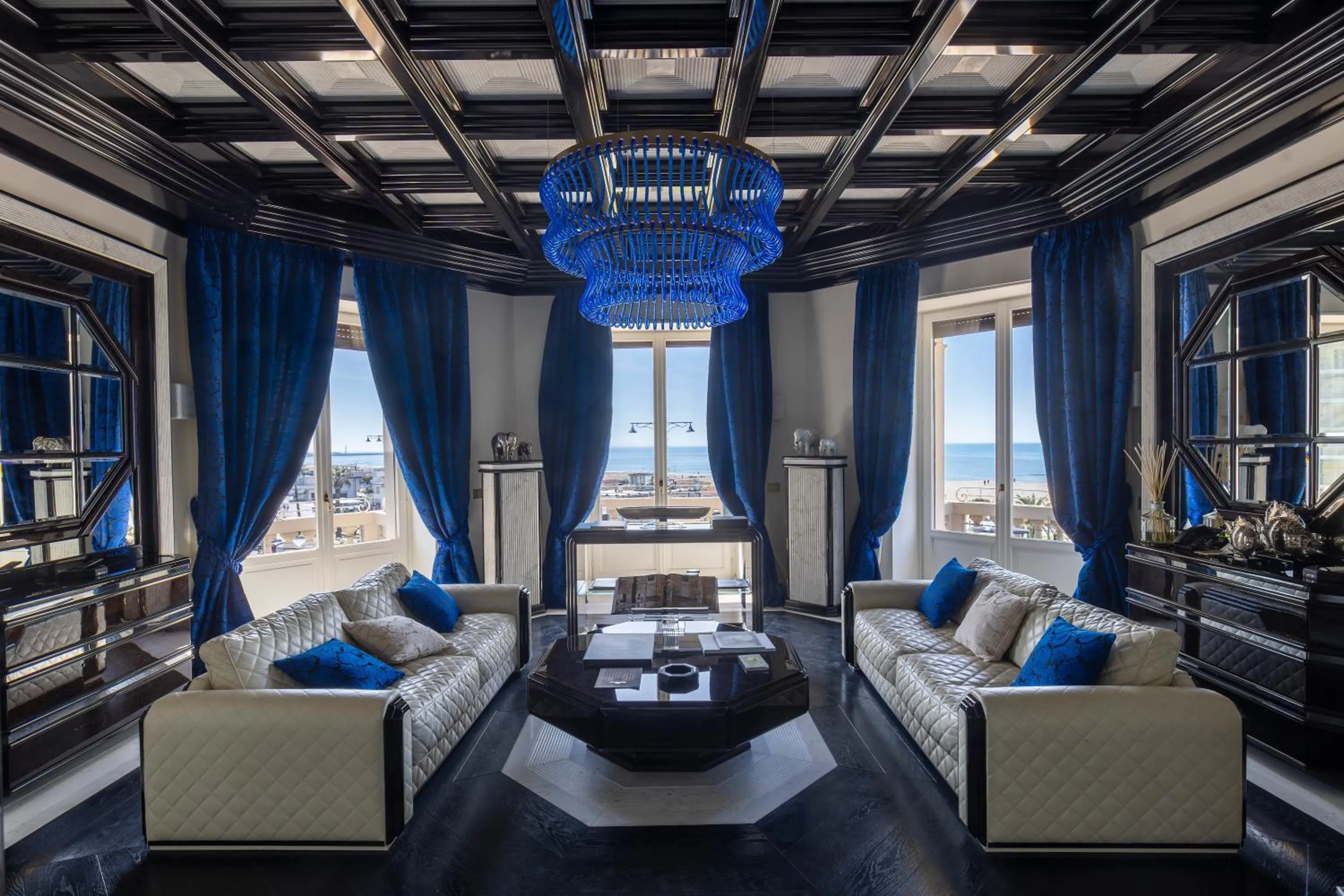 Living room in Grand Hotel Principe Di Piemonte