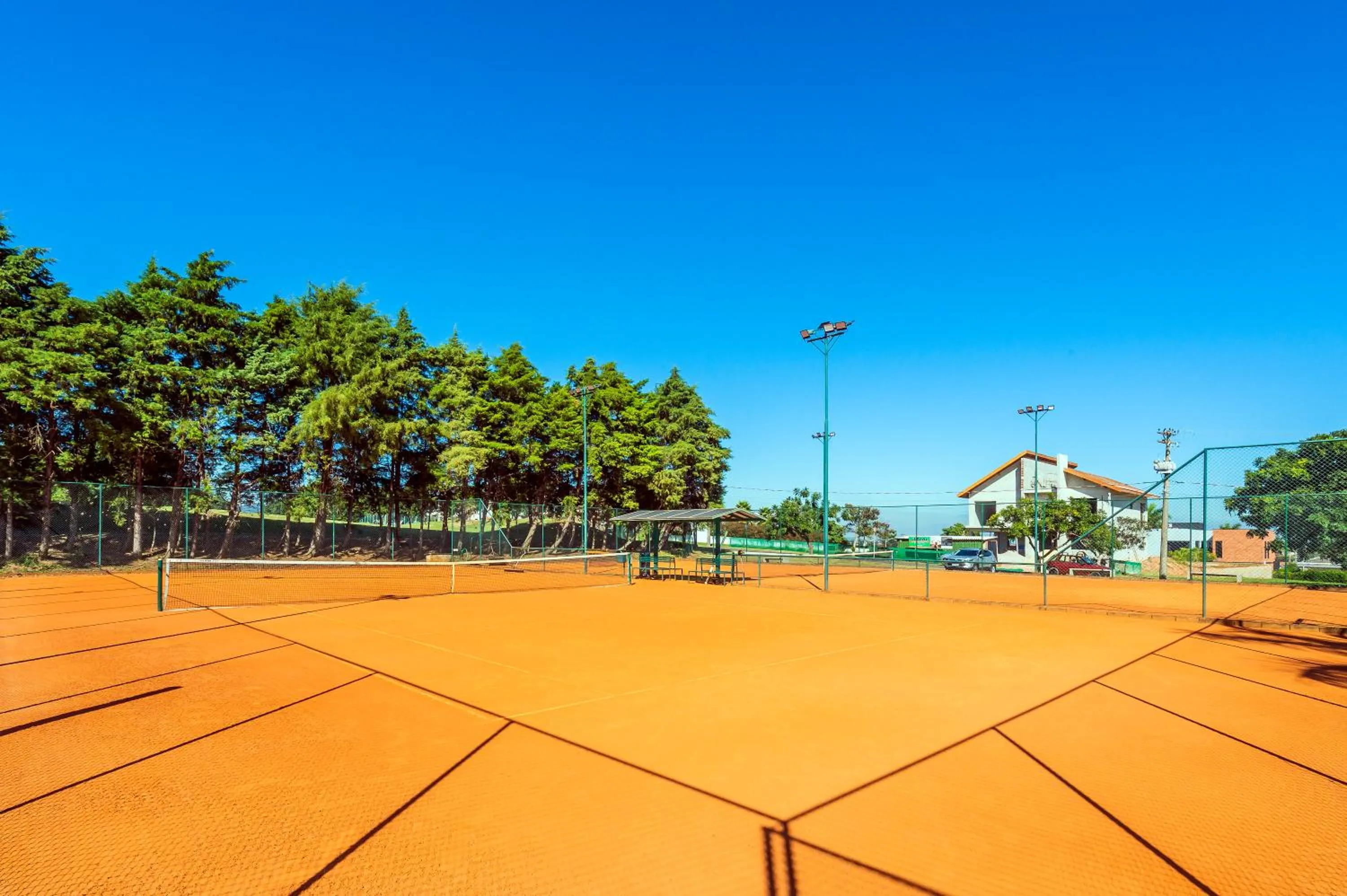 Tennis court in Japy Golf Resort Hotel