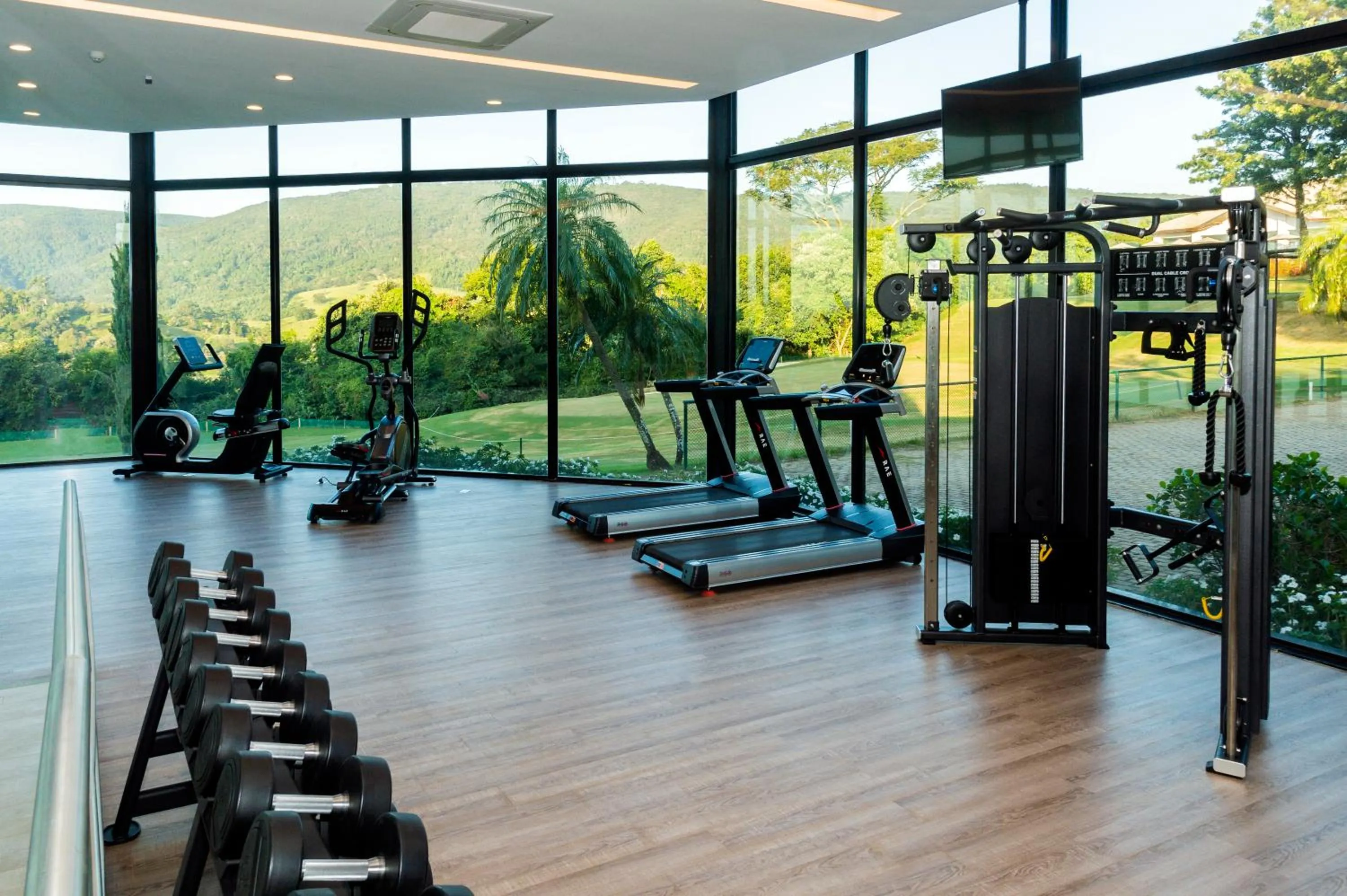 Fitness centre/facilities in Japy Golf Resort Hotel