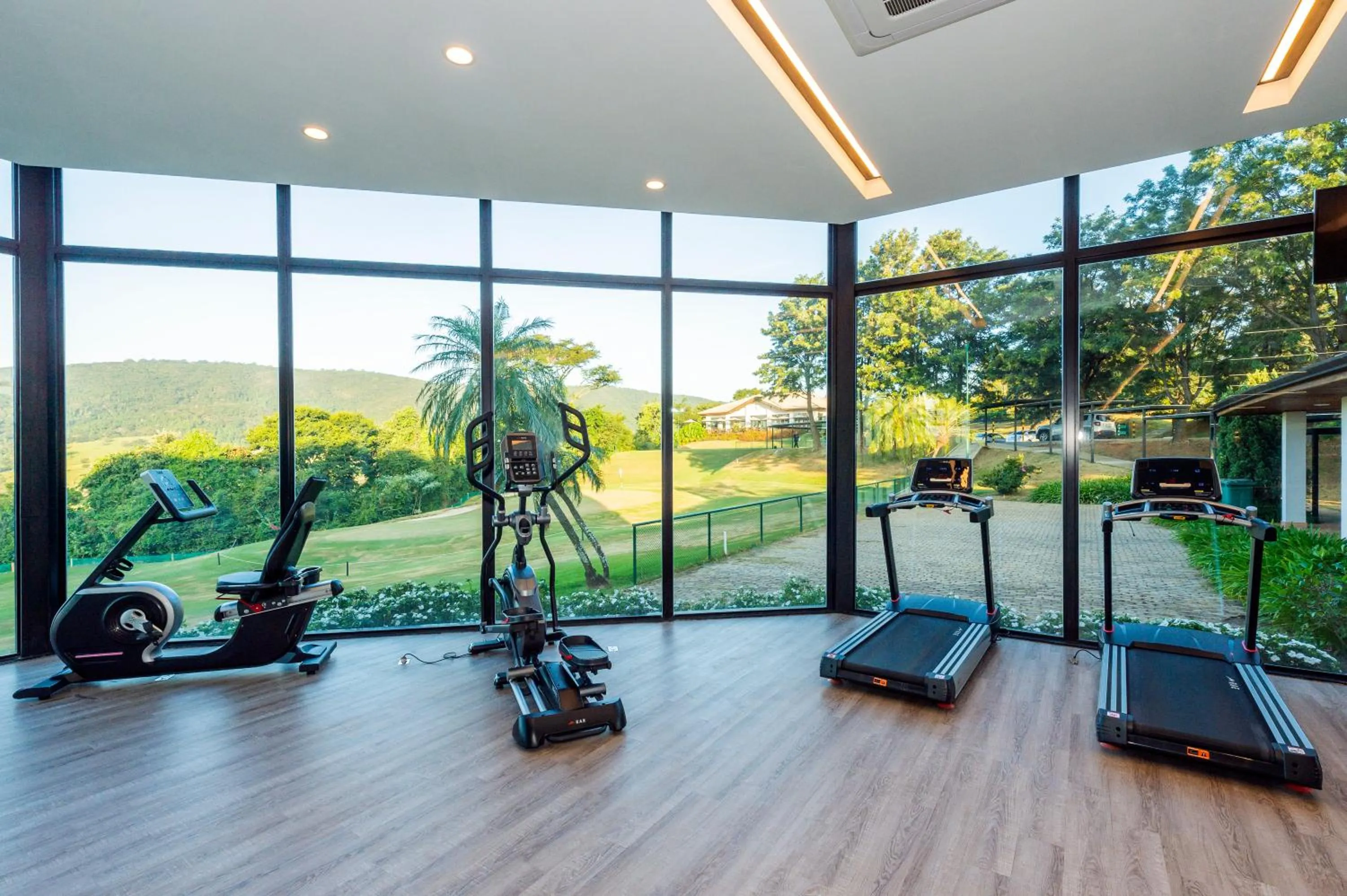 Fitness centre/facilities in Japy Golf Resort Hotel