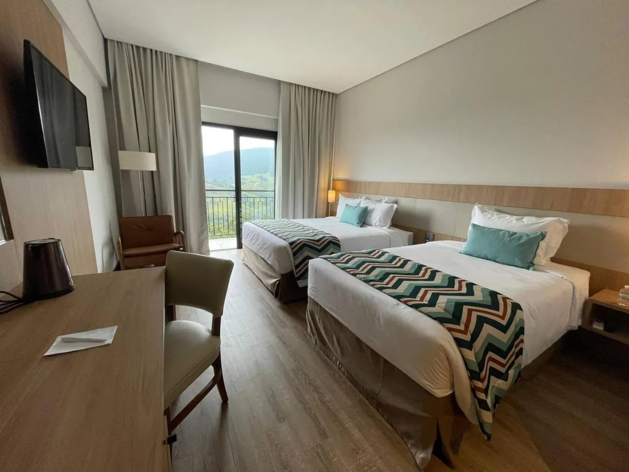 Bedroom, Bed in Japy Golf Resort Hotel