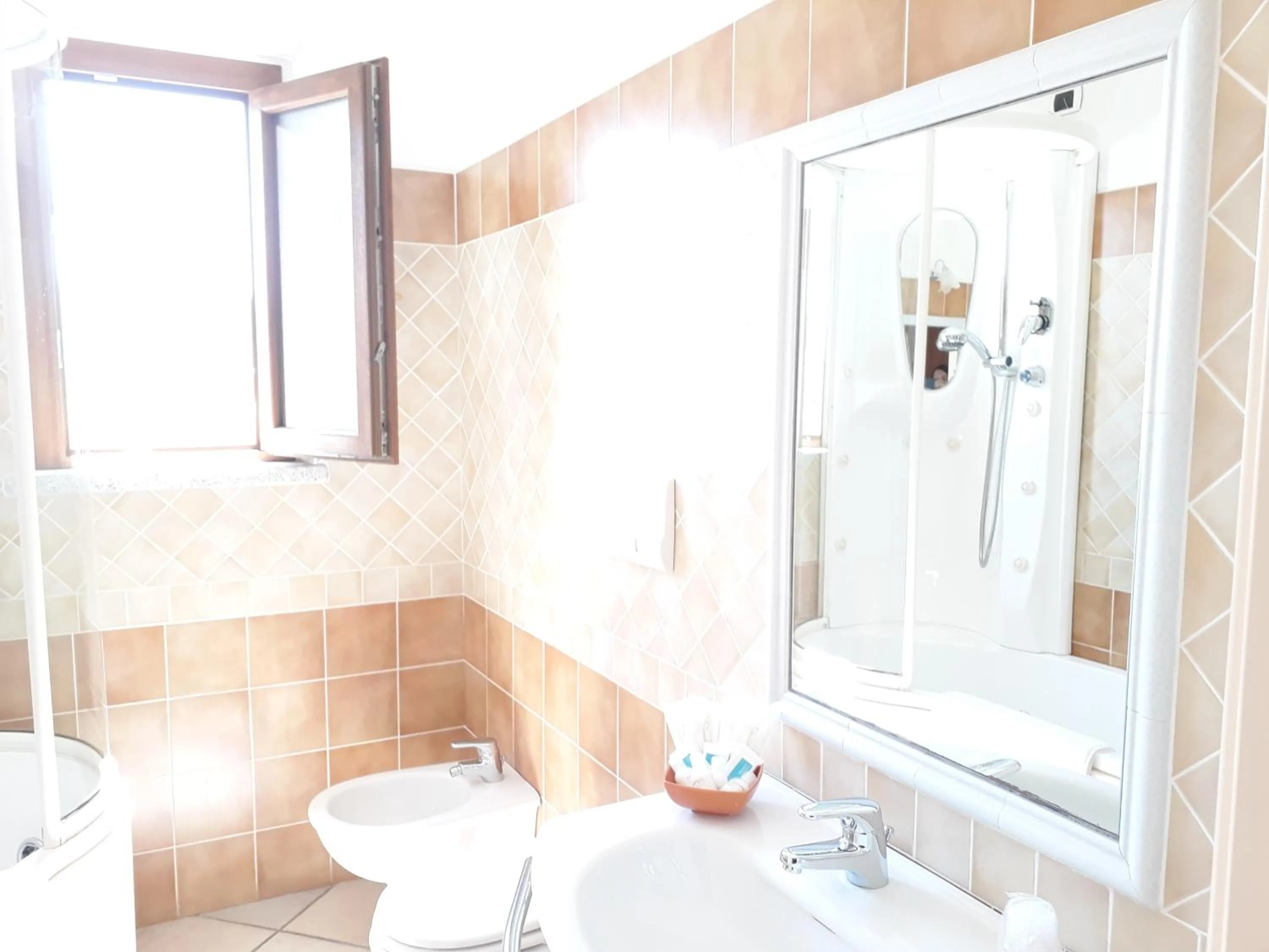 Bathroom in Castello Di Tavolara