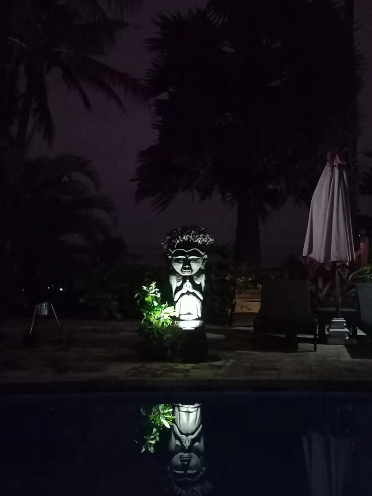 Swimming pool in Bali North Beach B&B