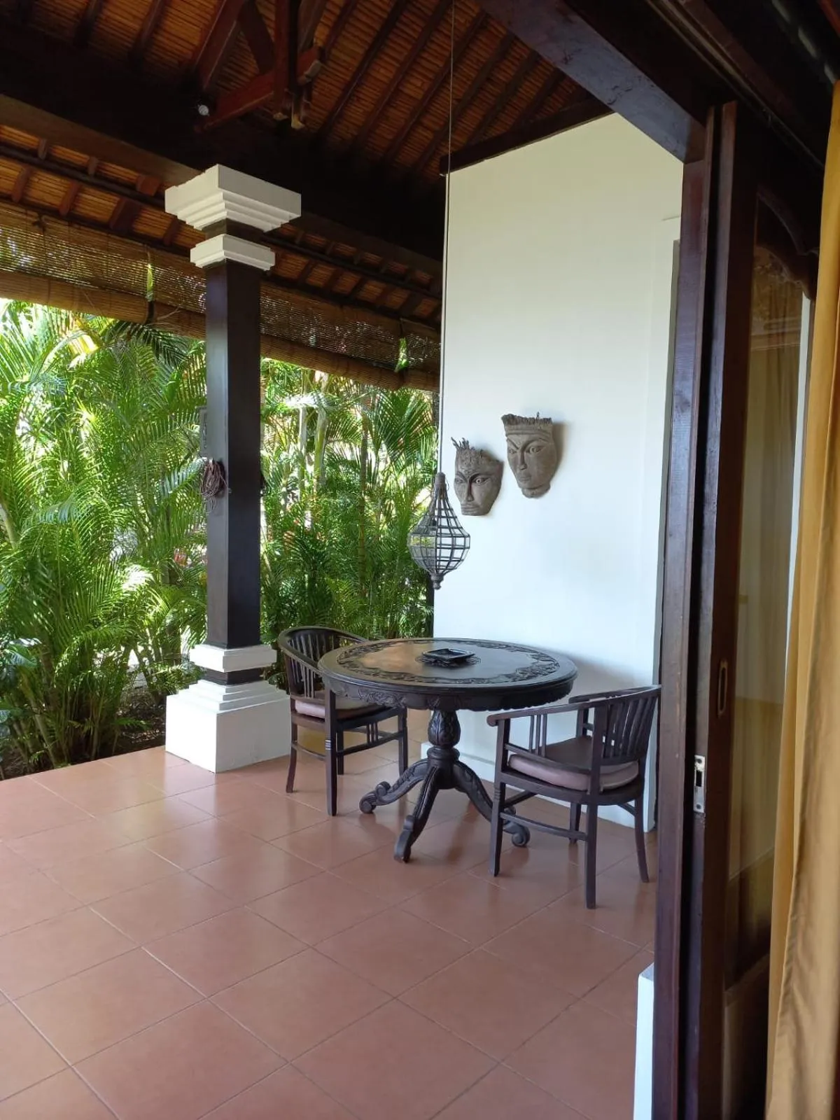 Patio in Bali North Beach B&B