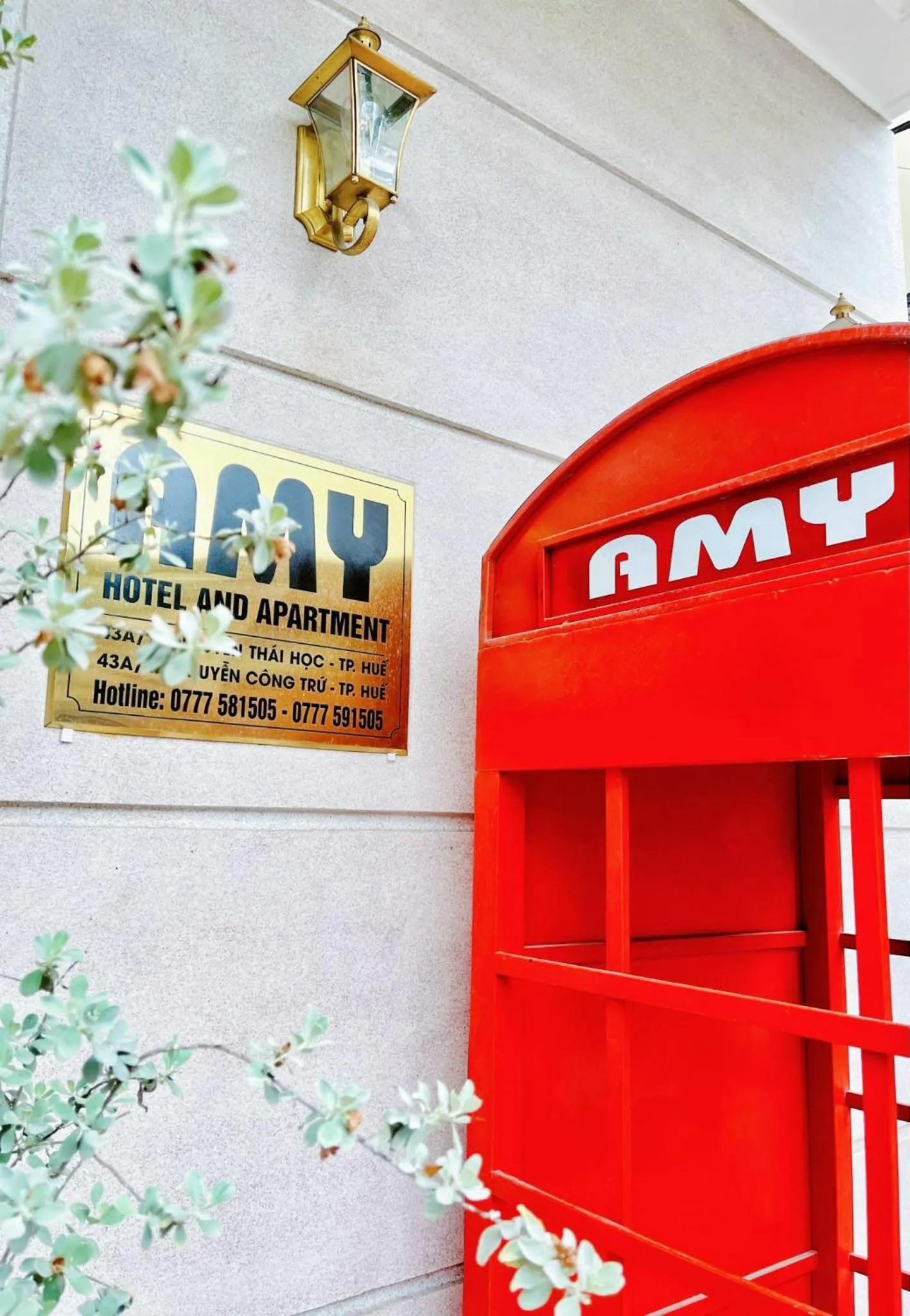 Property building in Amy Hotel And Apartment Hue