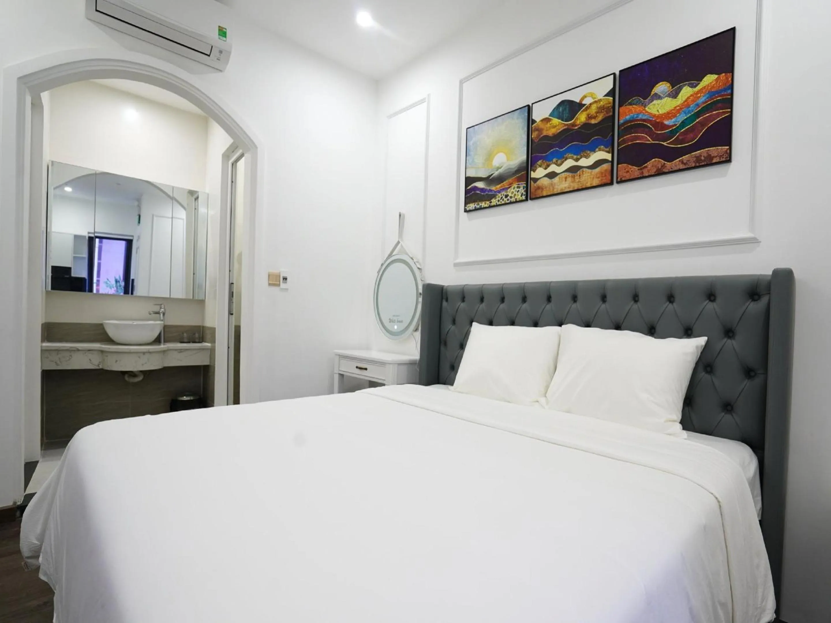 Bed in Amy Hotel And Apartment Hue