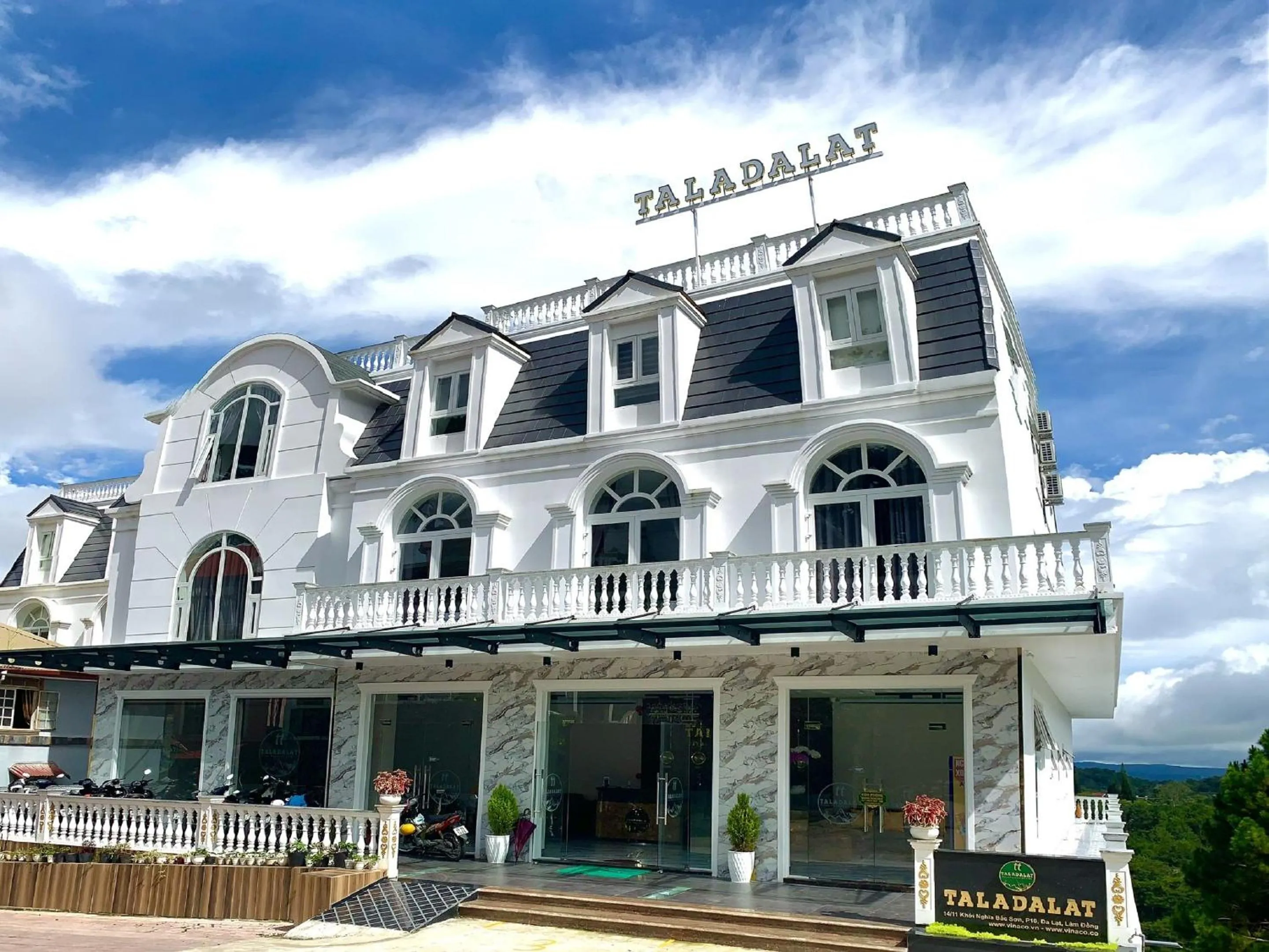 Property building in TALA Dalat Hotel