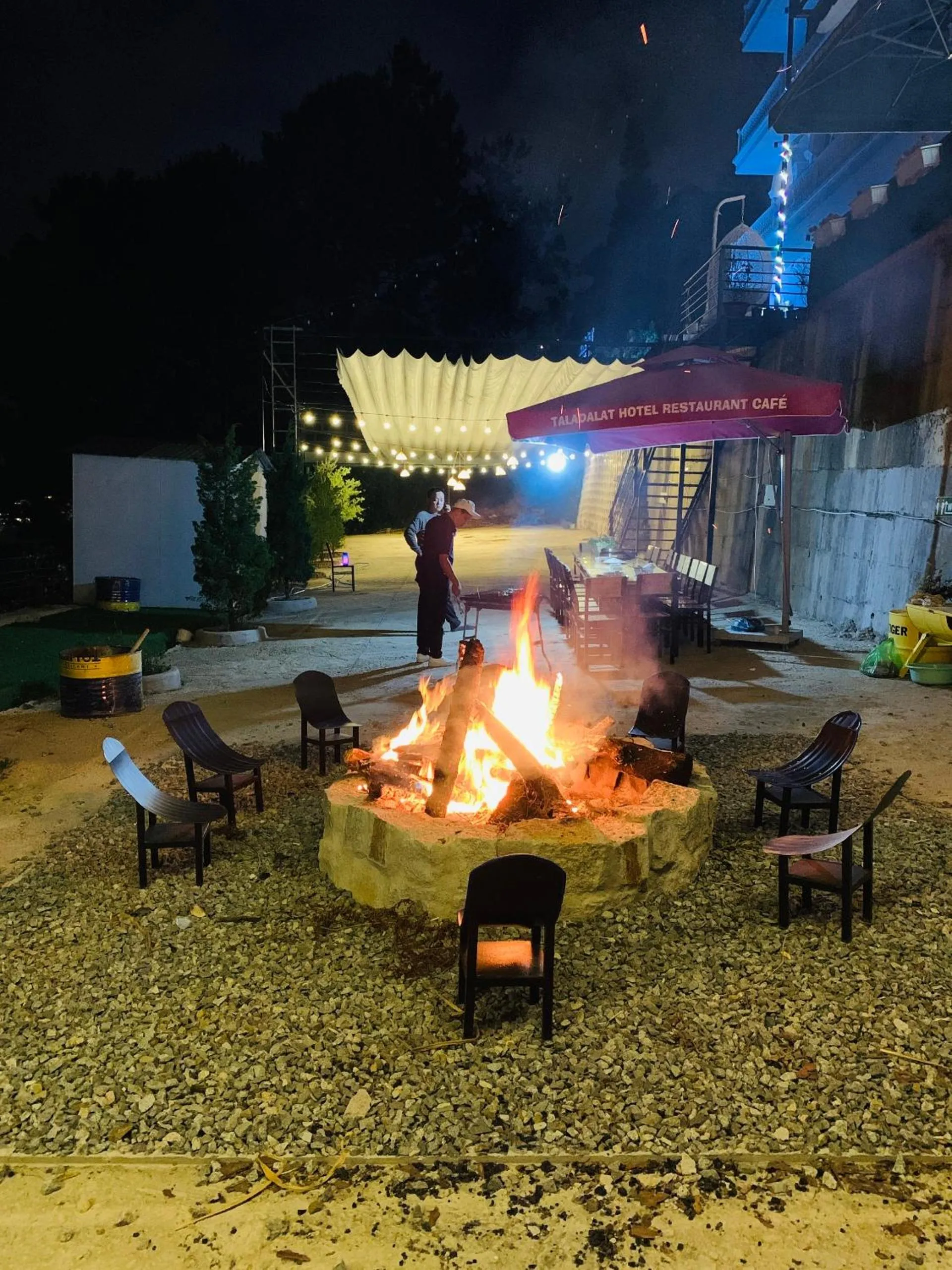 BBQ facilities in TALA Dalat Hotel