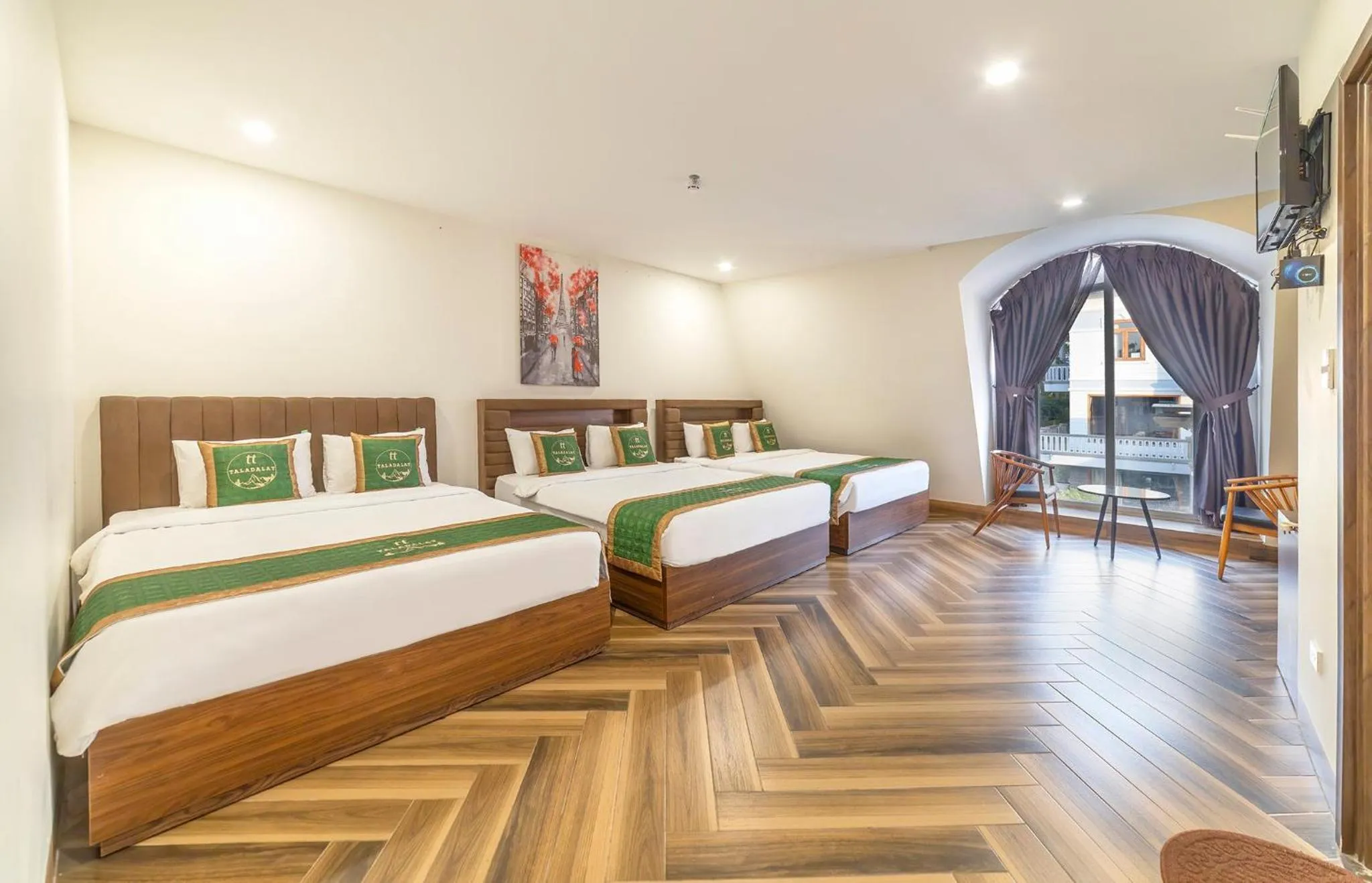 Bedroom, Bed in TALA Dalat Hotel