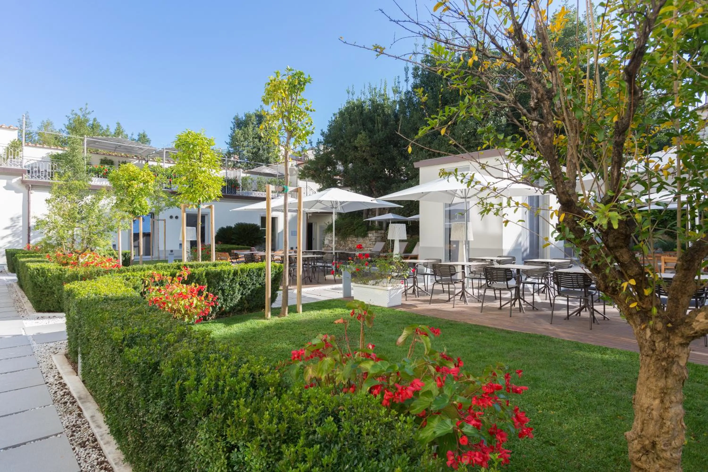 Garden view in Palazzo Castri 1874 Spa & Garden