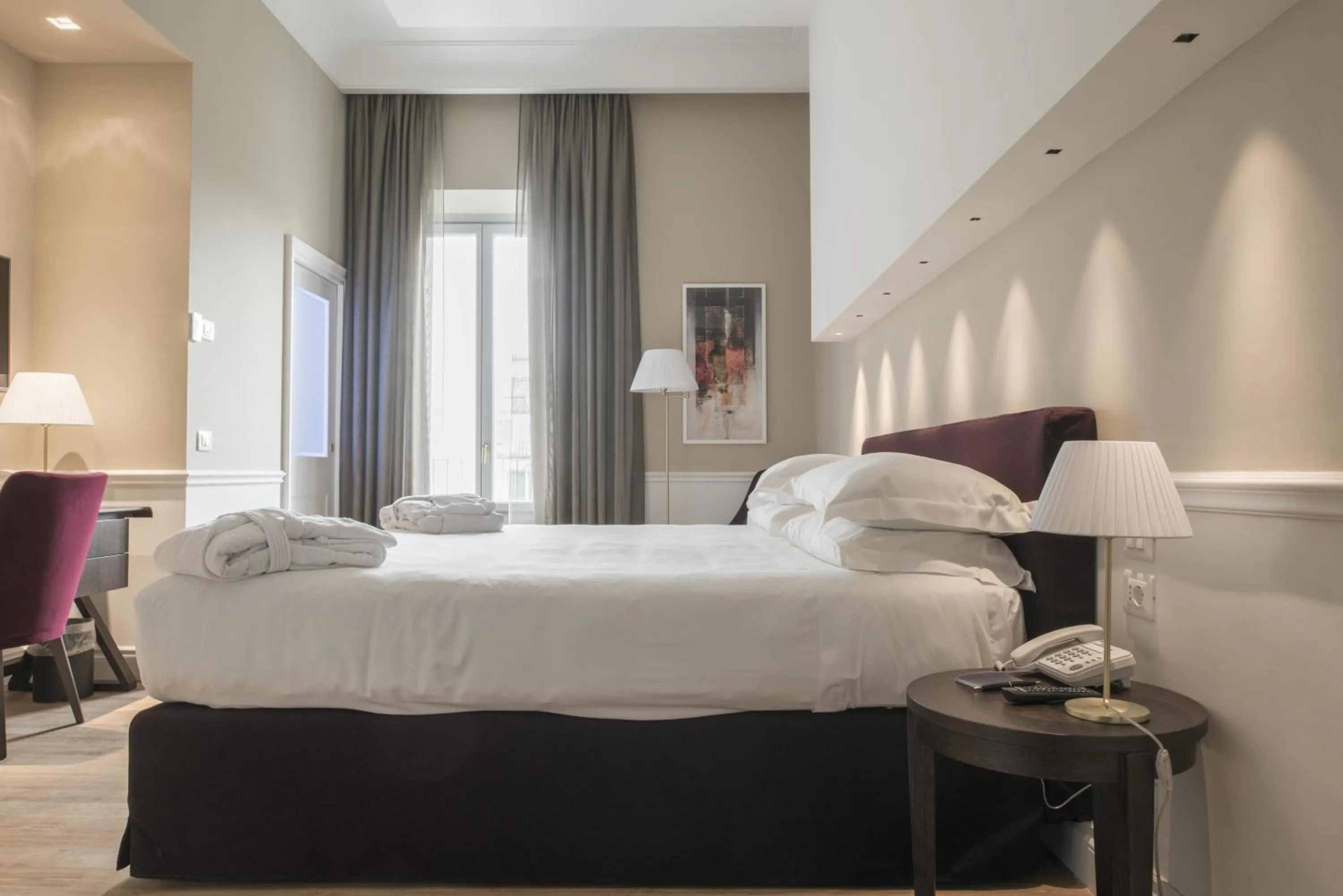 Day, Bed in Palazzo Castri 1874 Spa & Garden